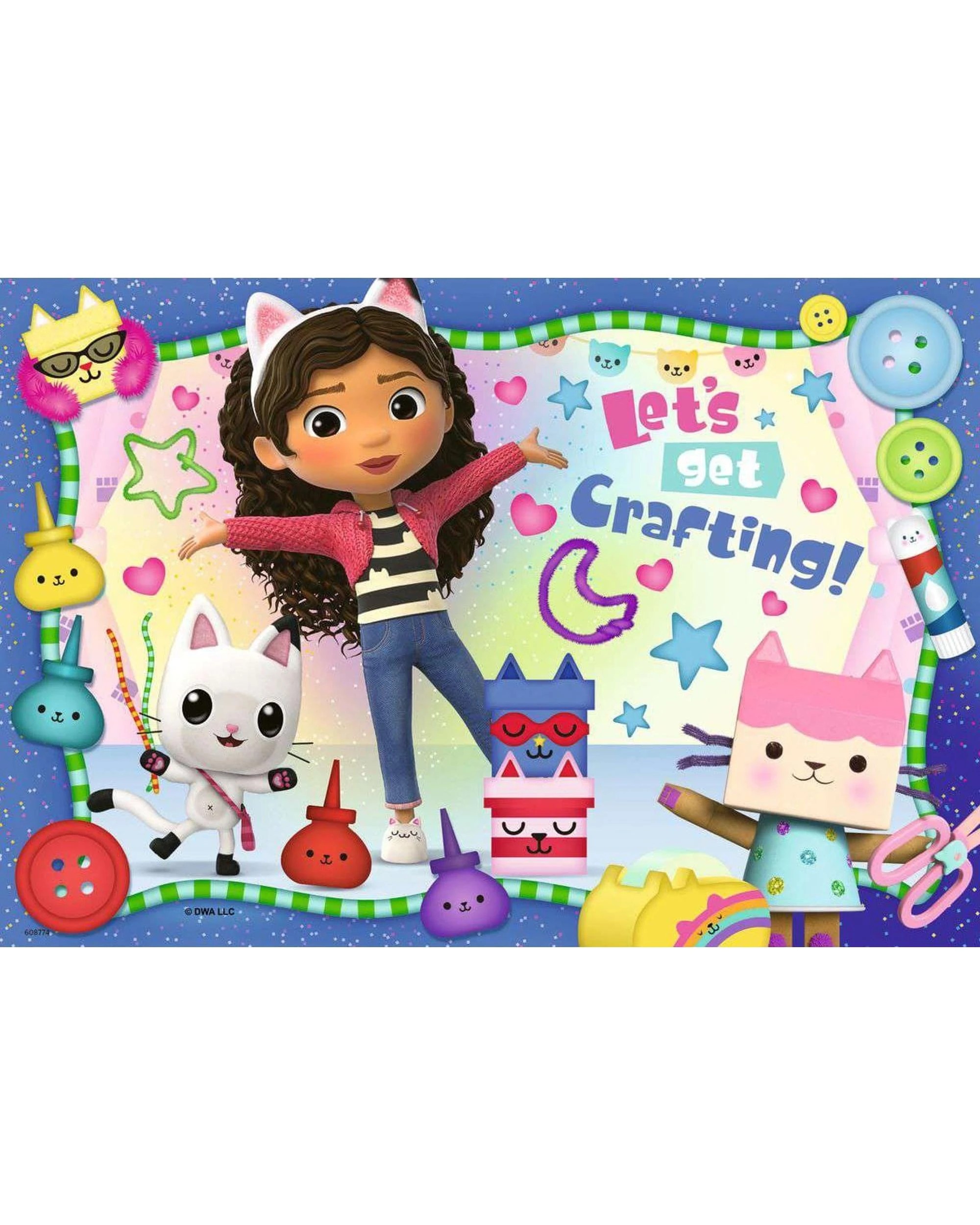 3 Ravensburger Gabby's Dollhouse 2x24 Piece Jigsaw Puzzle, 3 of 3