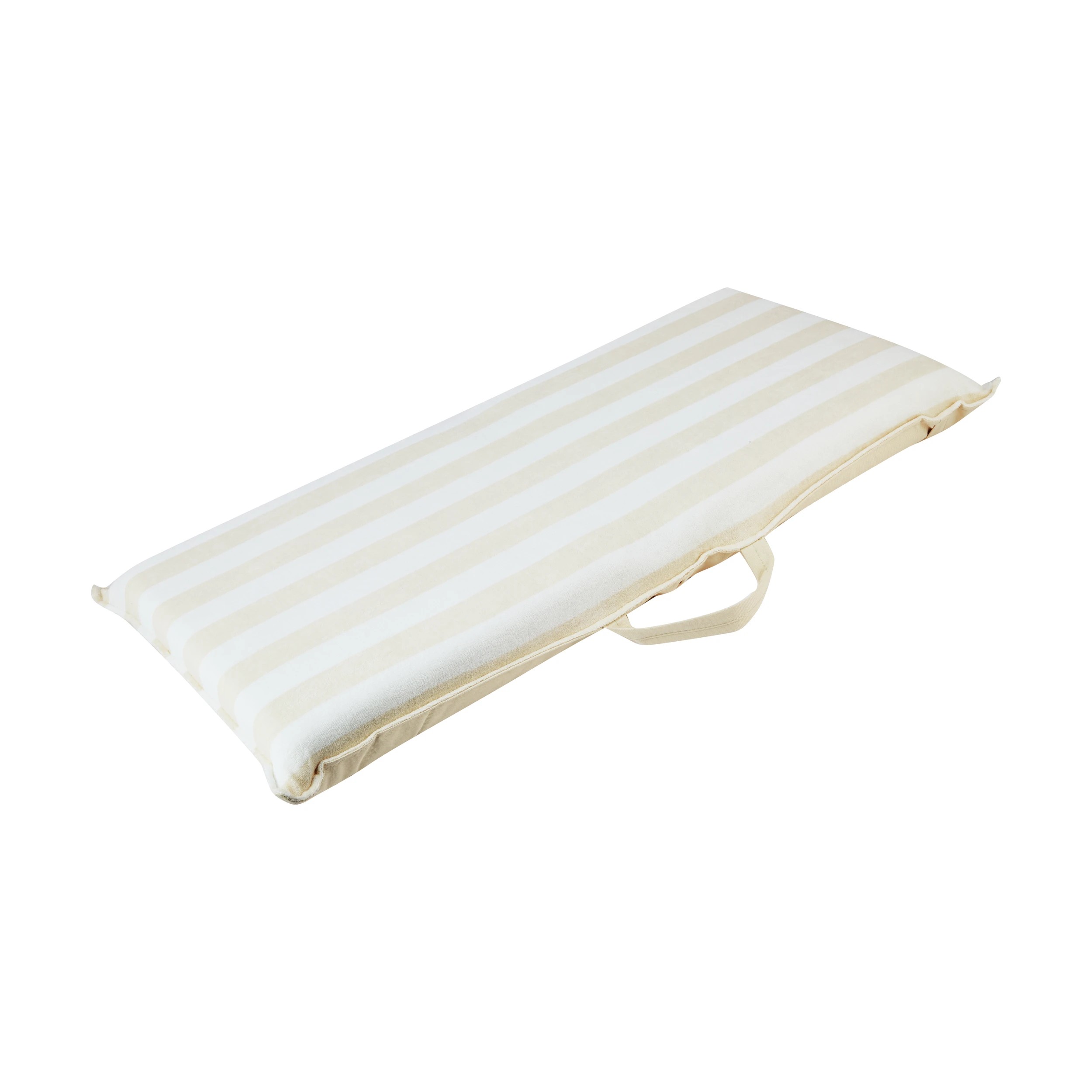 7 Towelling Recliner - Natural Stripe, 7 of 8