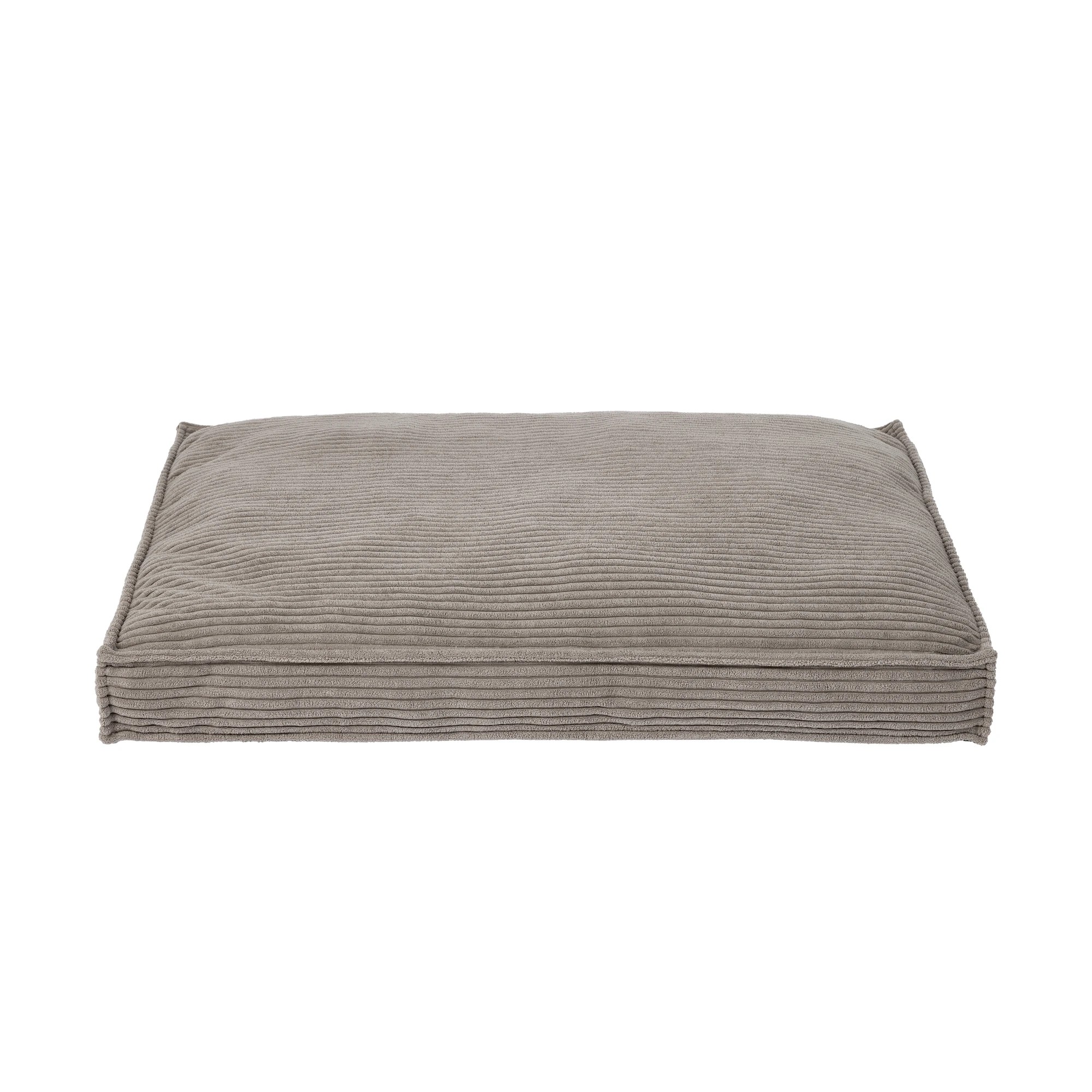 2 Pet Bed Rectangle Corduroy - Large, Brown, 2 of 7