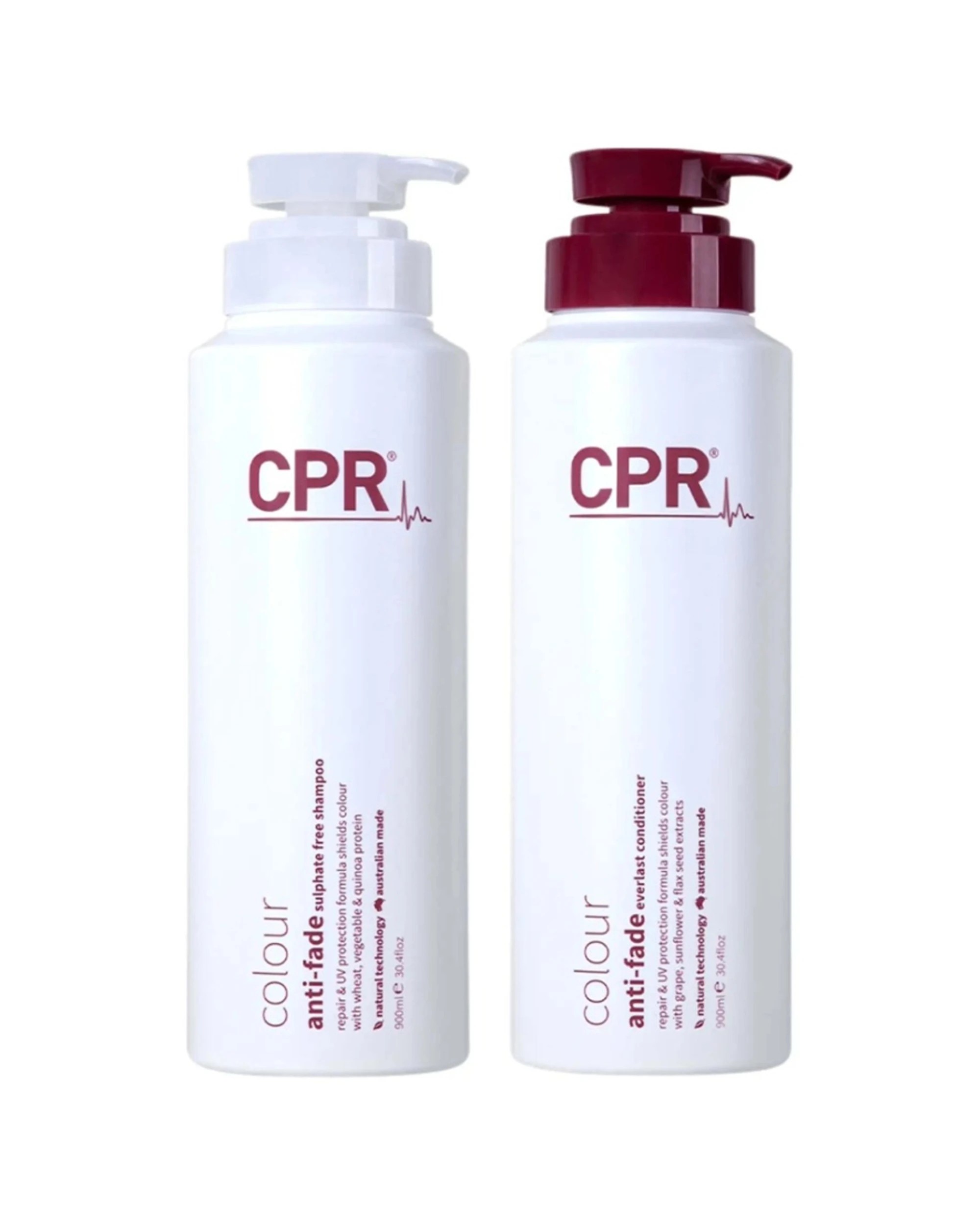 1 CPR Hair 2pc CPR Hair Colour Anti-Fade Shampoo Conditioner Set 900ml - White, 1 of 3