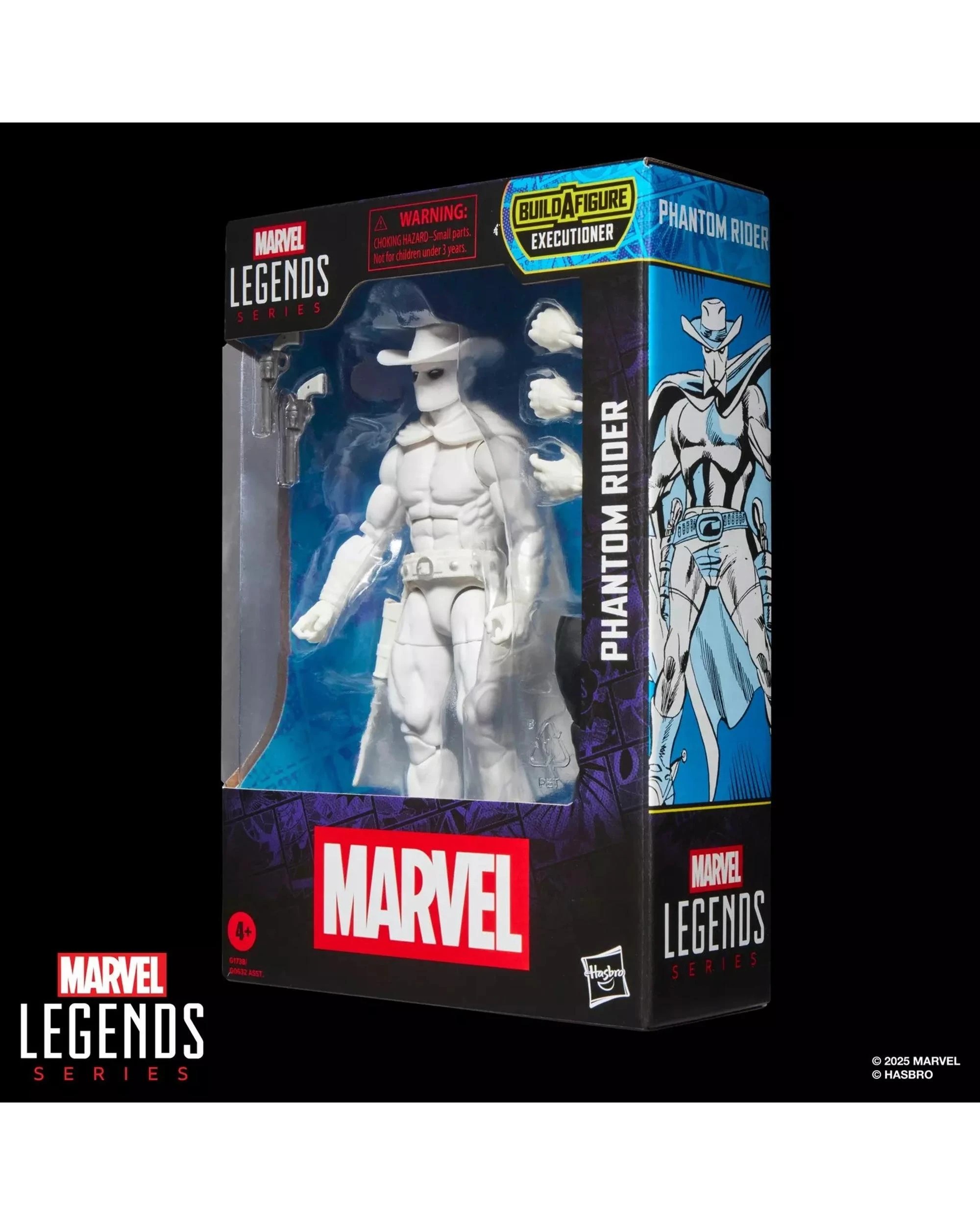 9 Marvel Legends Series Phantom Rider Build-A-Fig Action Figure, 9 of 10