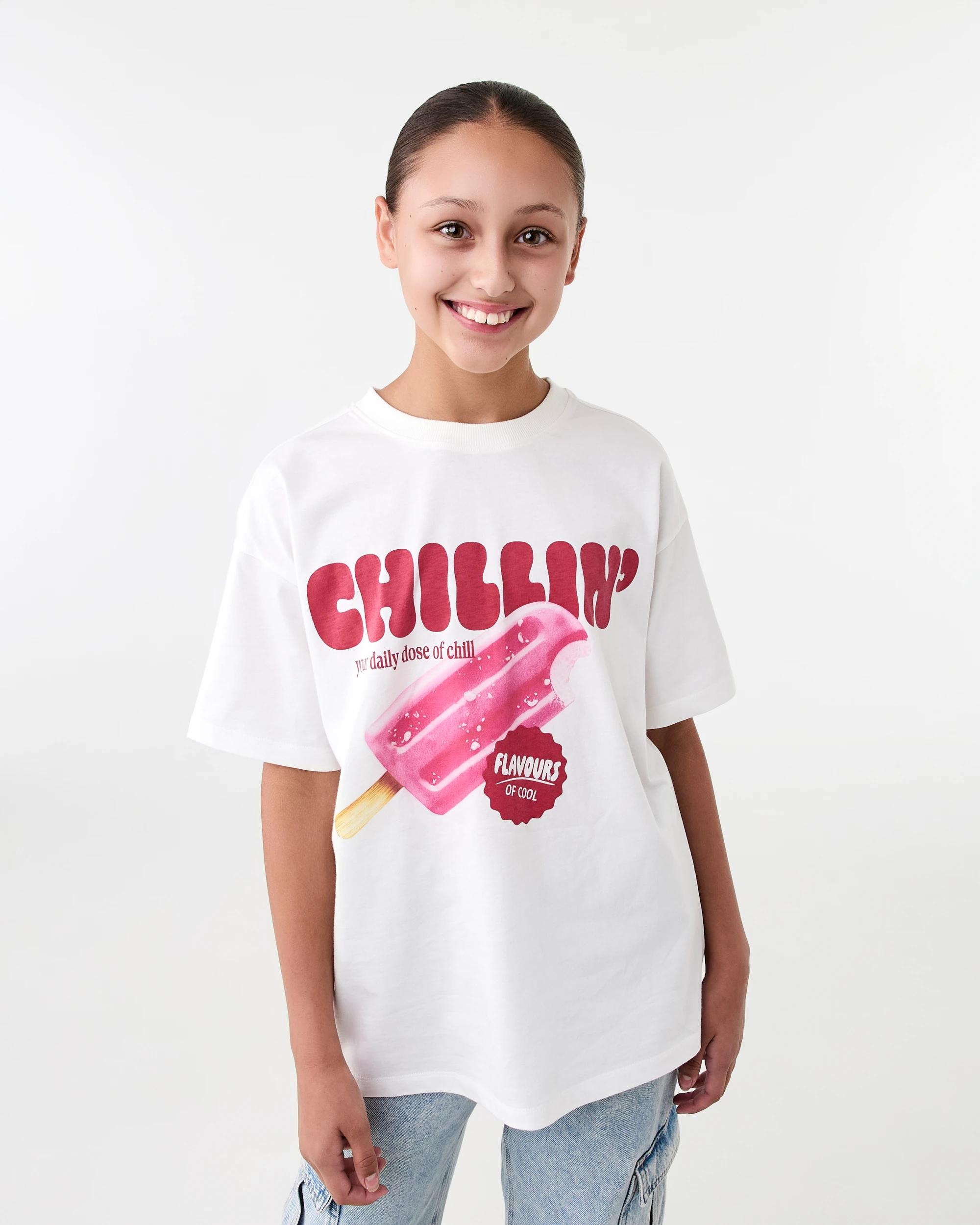 1 Oversized T-shirt Wht Icecrm, 1 of 7