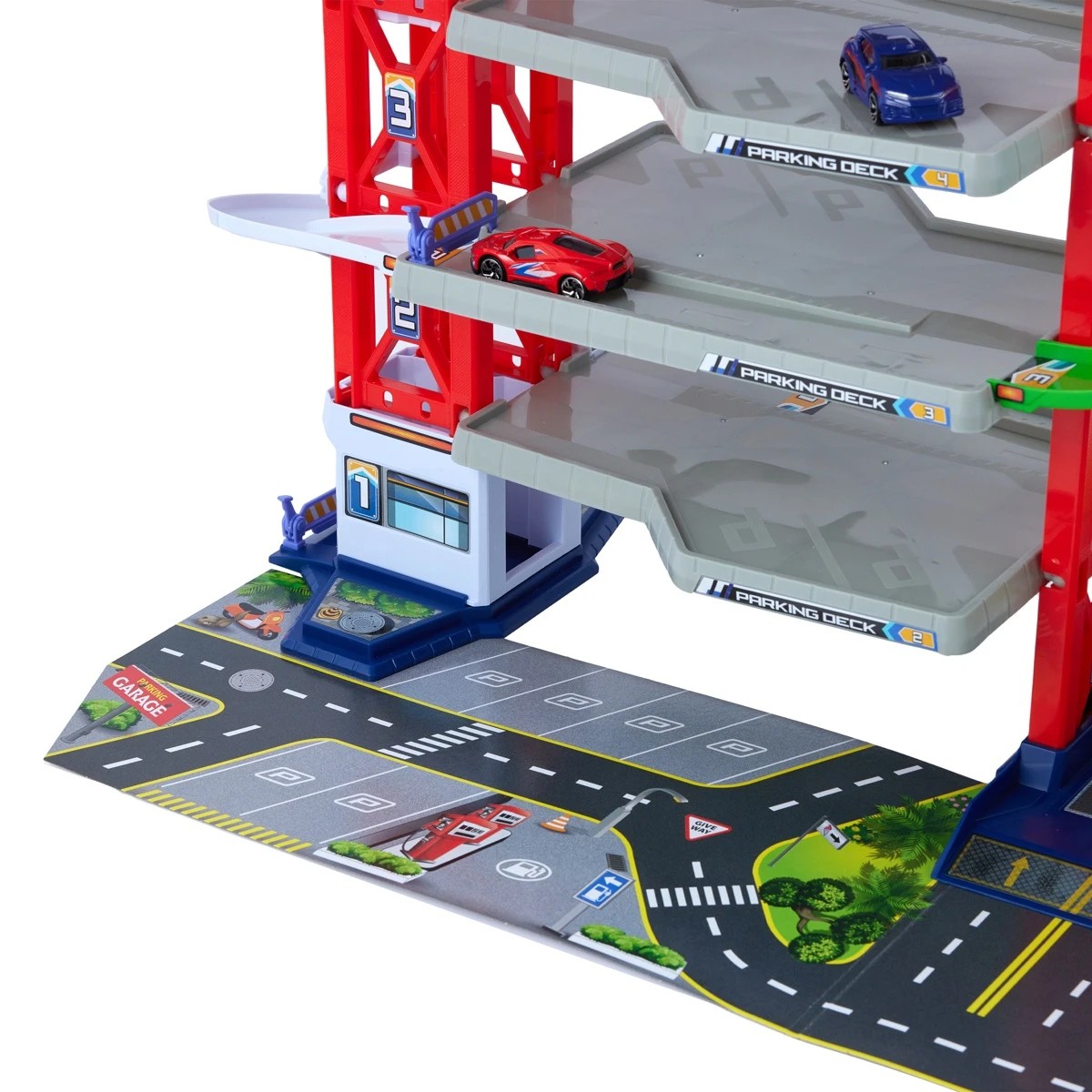 7 Lights and Sounds Parking Garage Play Set, 7 of 10