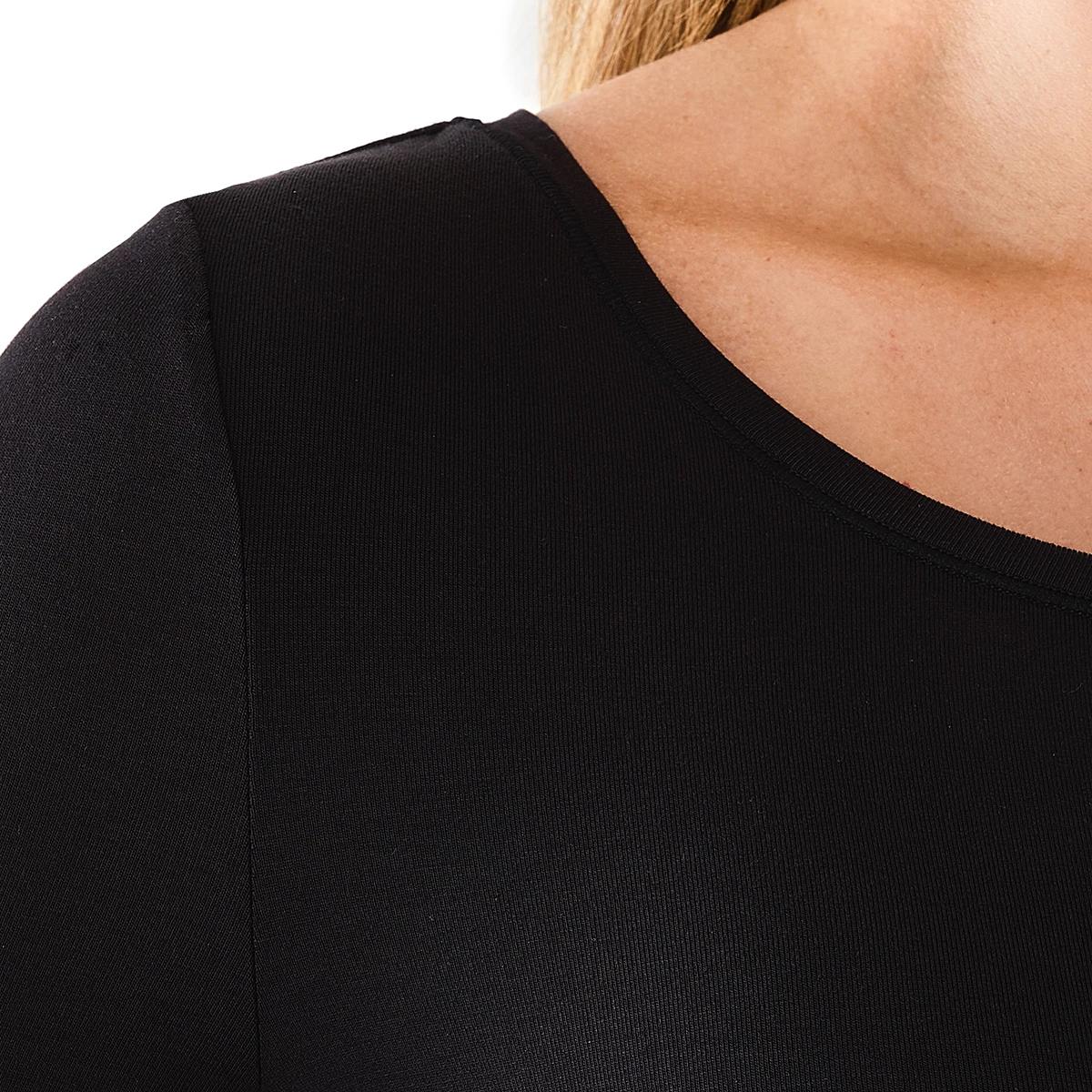 5 Bamboo Long Sleeve Top Black, 5 of 10