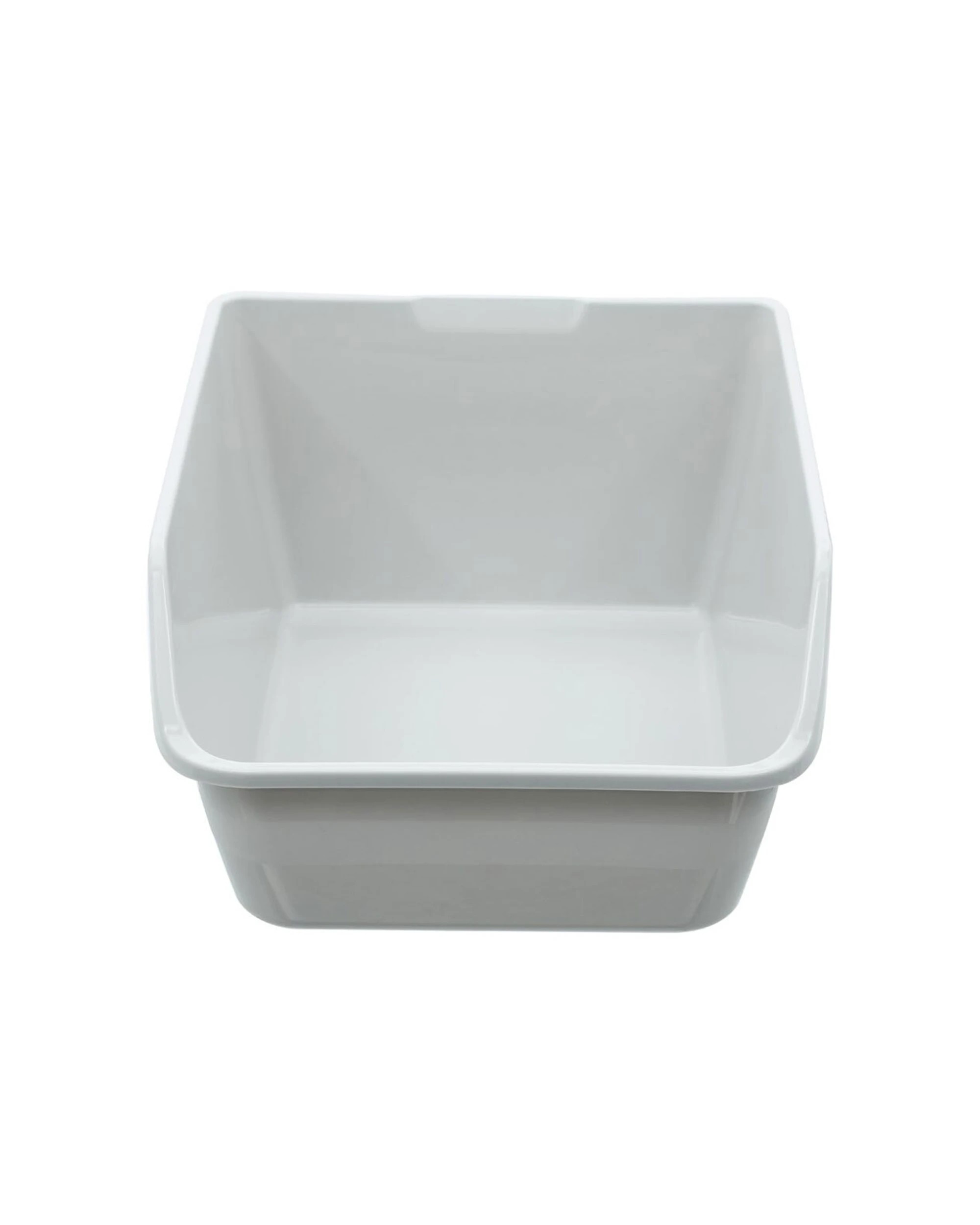 4 Paws And Claws High Wall 61cm Cat Litter Tray Raised Back Grey Suitable For Two Cats.
 - Grey, 4 of 4