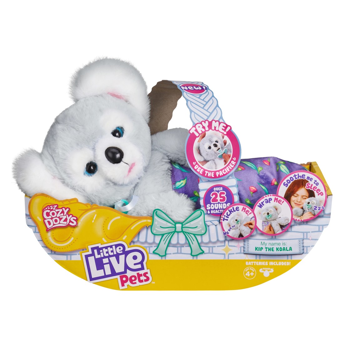 1 Little Live Pets Cozy Dozy Koala Kip Playset, 1 of 10