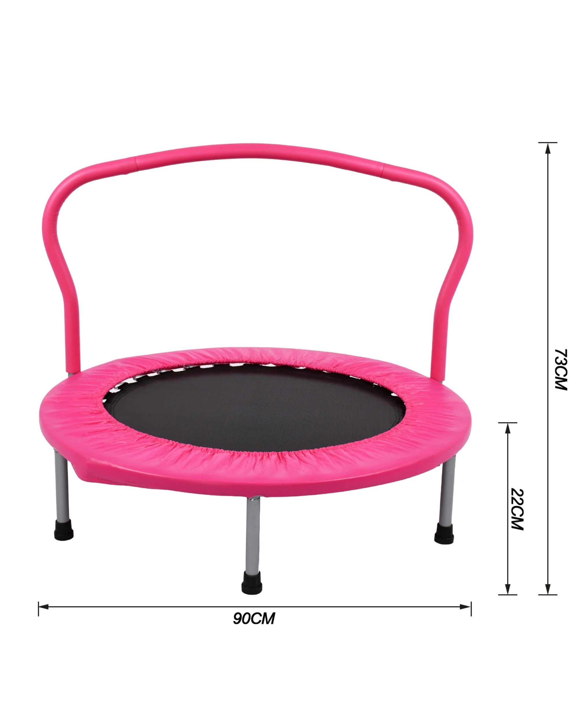 7 Advwin 36 Inch Foldable Mini Trampoline for Kids Max Limit 150KG, 7 of 7