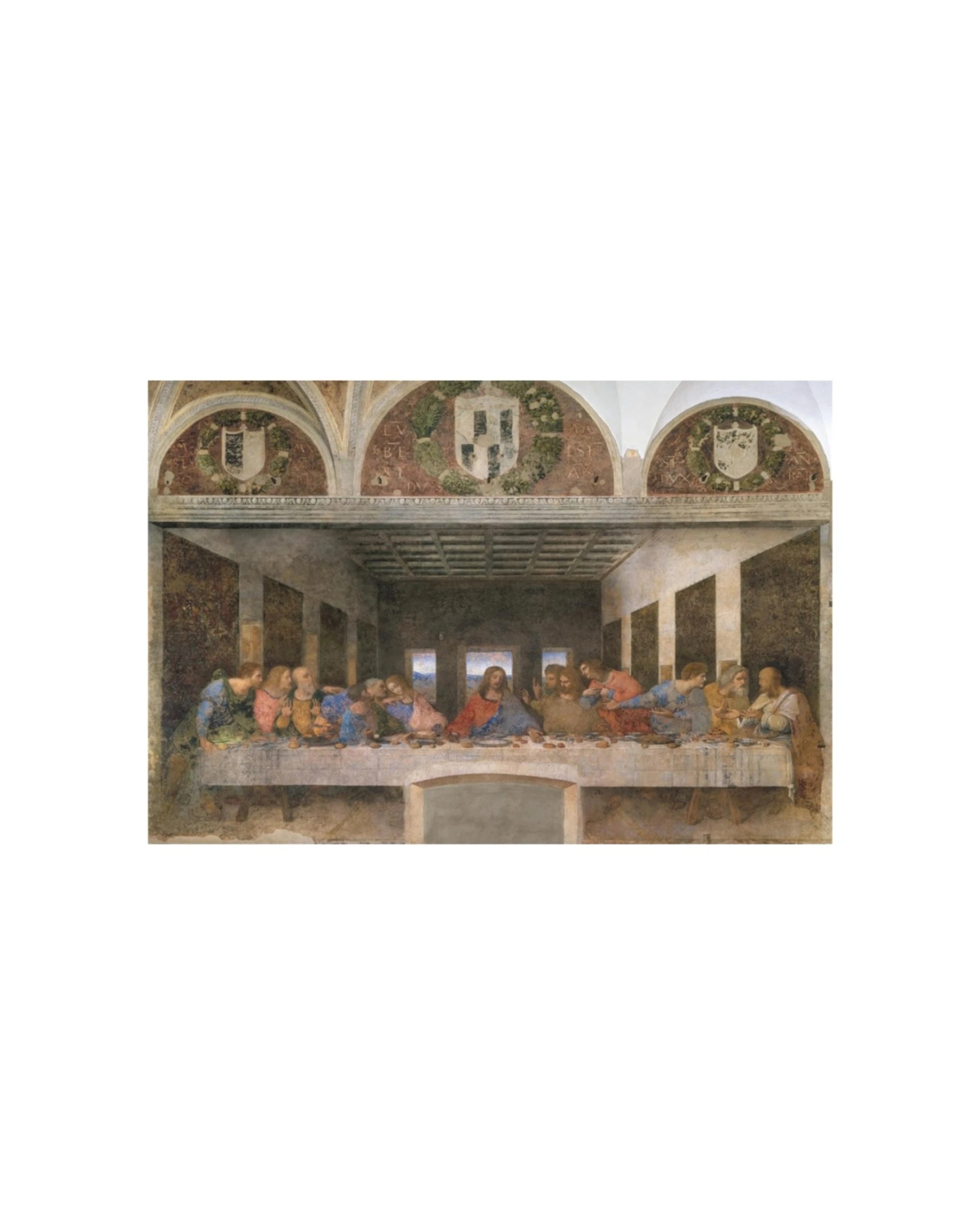 2 Clementoni Museum Collection The Last Supper 1000 Piece Jigsaw Puzzle - Multi, 2 of 2