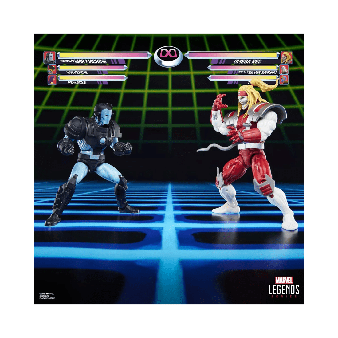 3 Hasbro Marvel Legends Series Gamerverse War Machine vs Omega Red Action Figure 2 Pack, 3 of 8