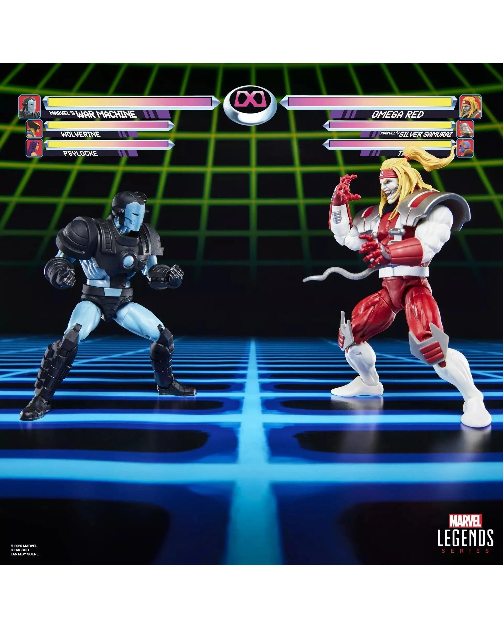 3 Hasbro Marvel Legends Series Gamerverse War Machine vs Omega Red Action Figure 2 Pack, 3 of 8