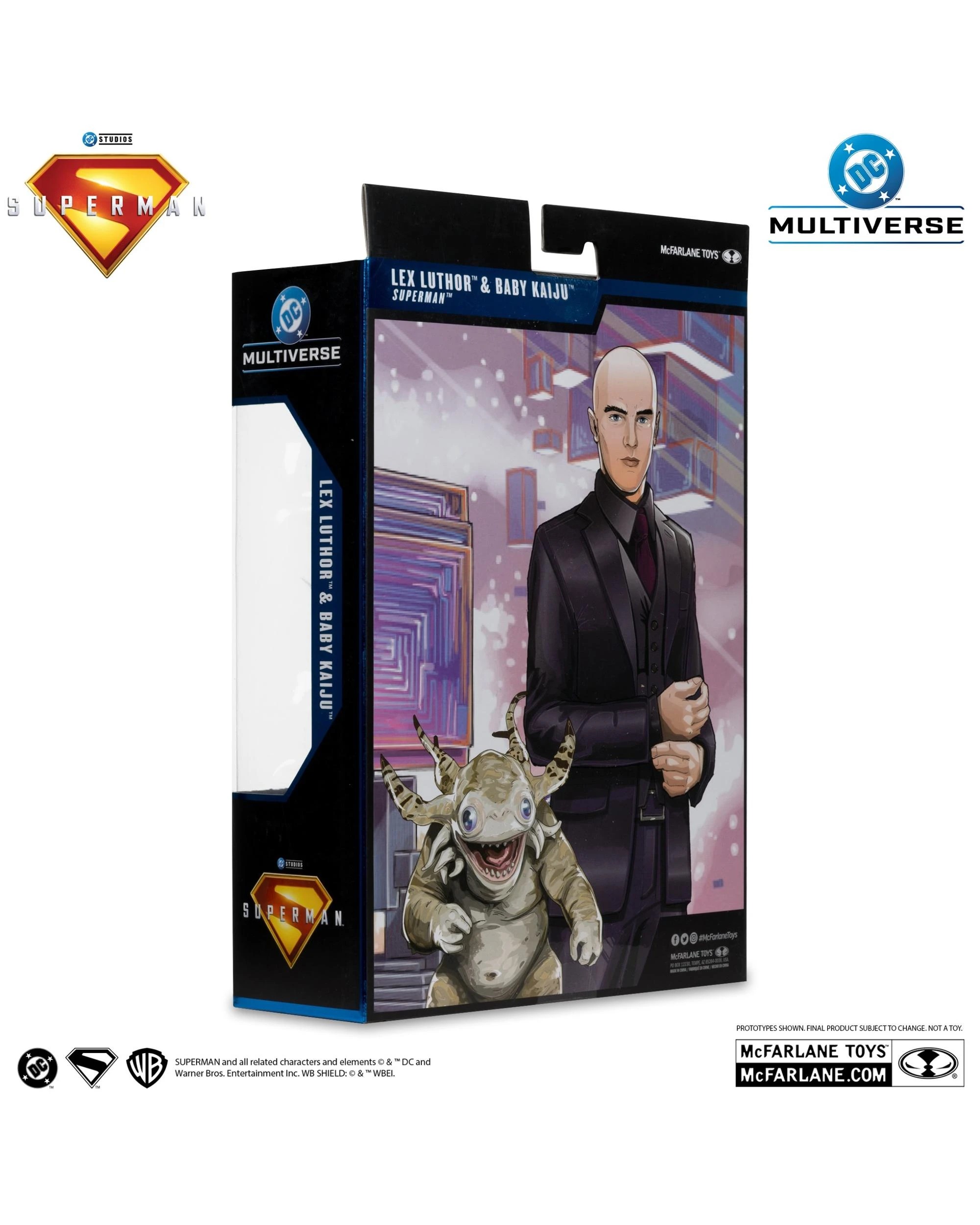 9 DC Multiverse Superman - 2025 -  Lex Luthor and Baby Kaiju Deluxe Theatrical Edition 7 inch Action Figure, 9 of 9
