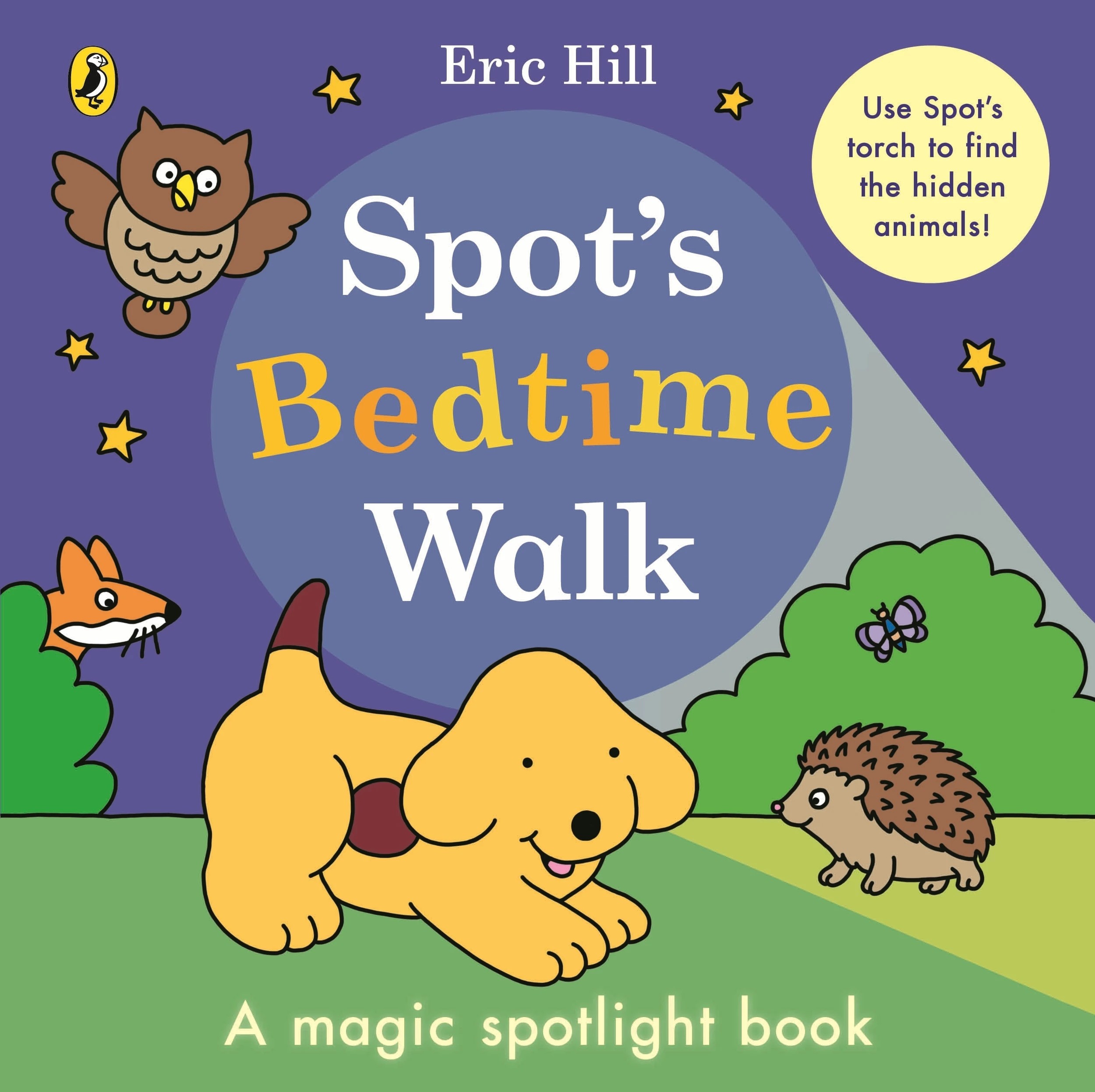 1 Spot’s Bedtime Walk: A Magic Spotlight Book by Eric Hill - Book
