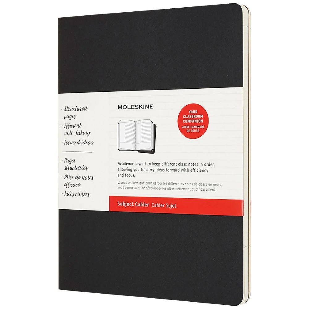 1 Moleskine Cahier XL Subject Journal 2 Pack, 1 of 5