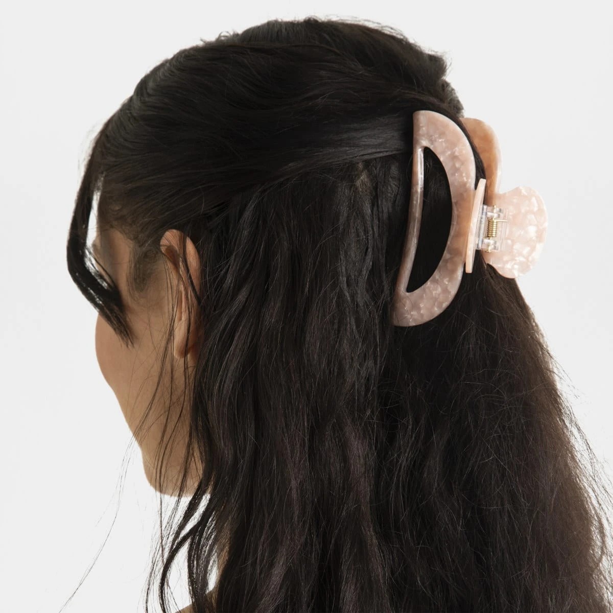 3 Blush Large Cut Out Hair Clip, 3 of 4