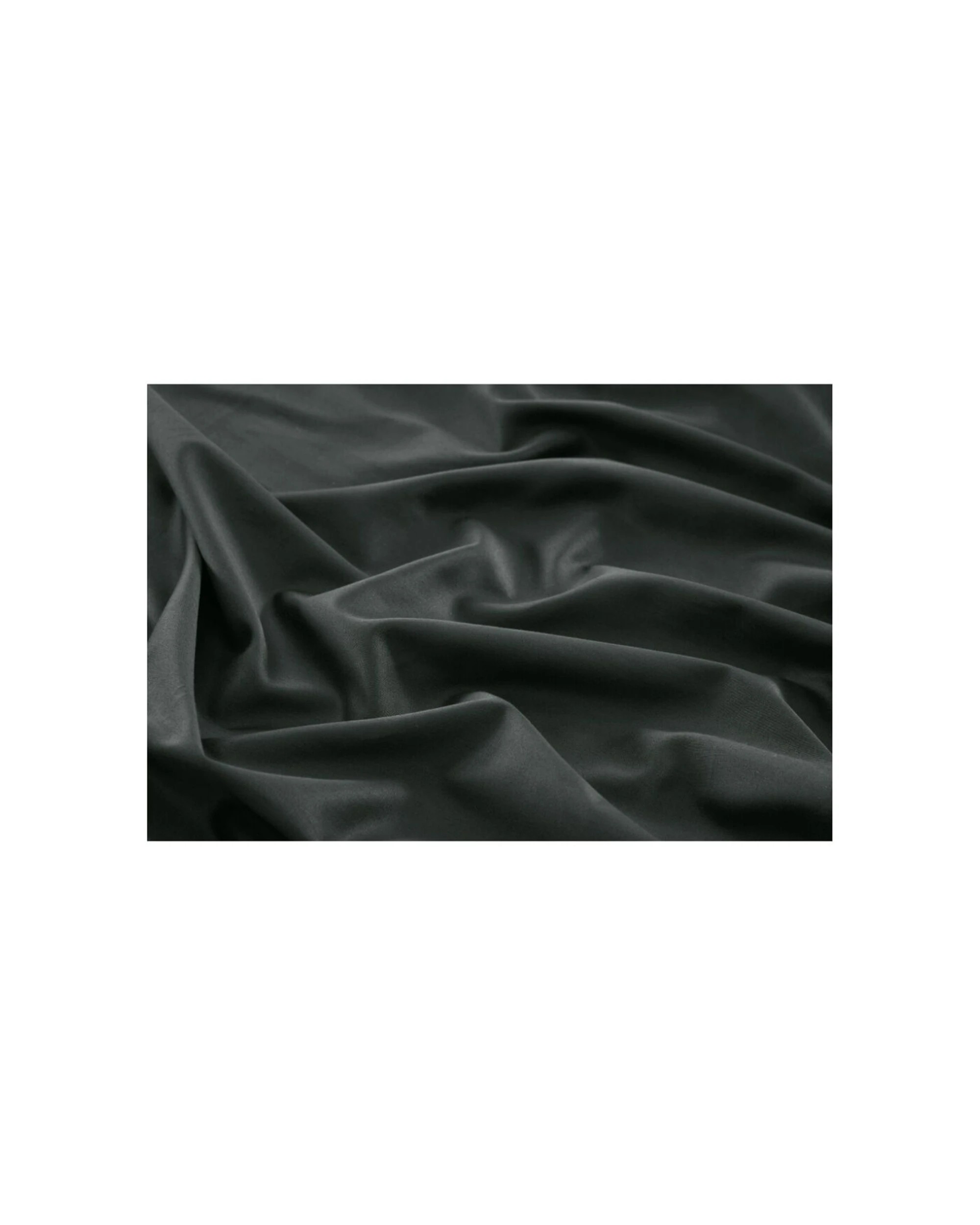 2 Grosvenor House 500TC Egyptian Cotton Flat Bed Bedding Sheet - Super King Bed - Charcoal, 2 of 5