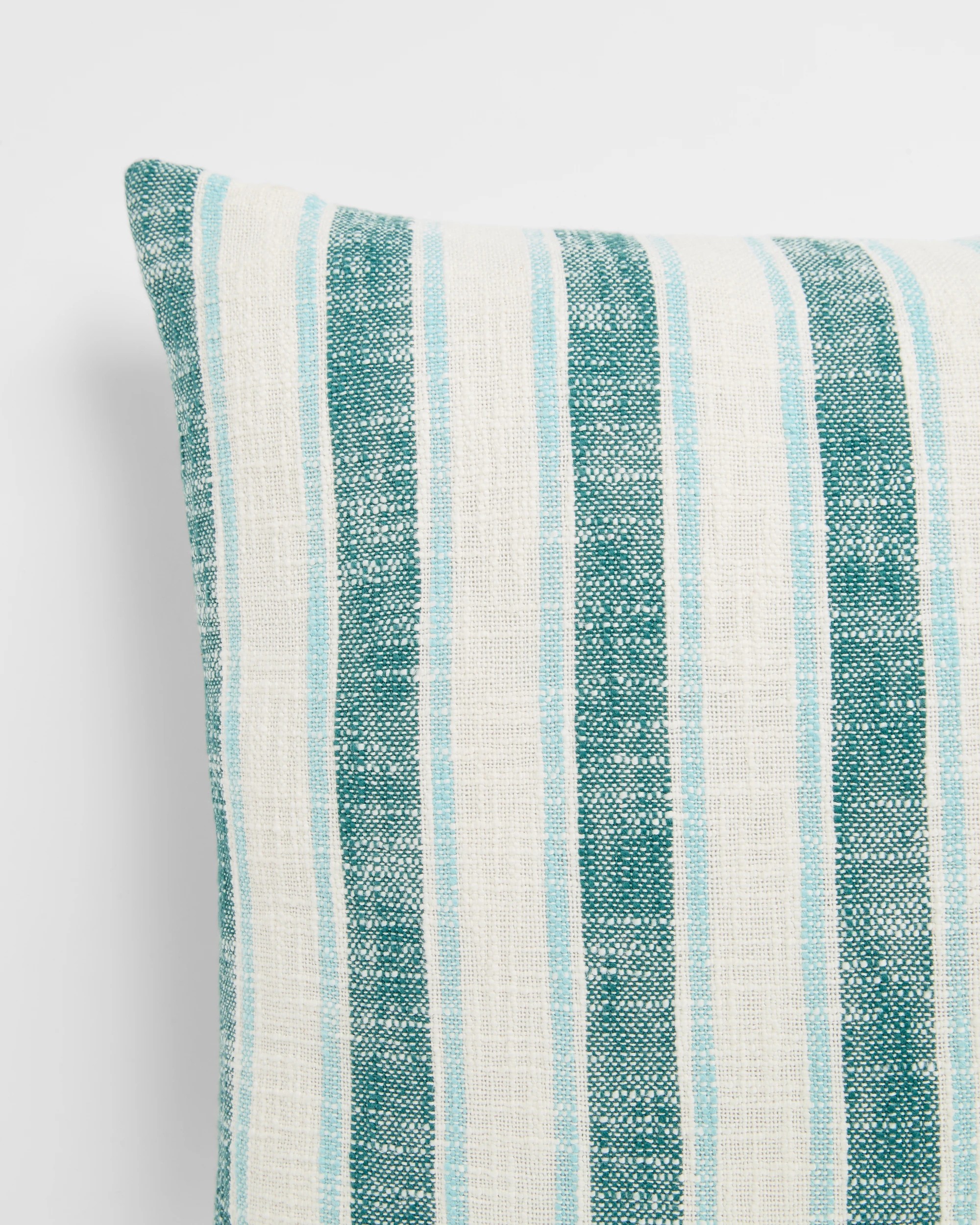 2 Target Anyston Stripe Cushion - Green, 2 of 2