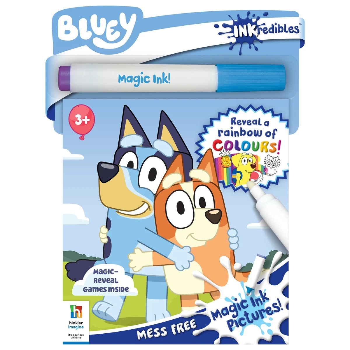 1 INKredibles Bluey Magic Ink Pictures! - Book, 1 of 10