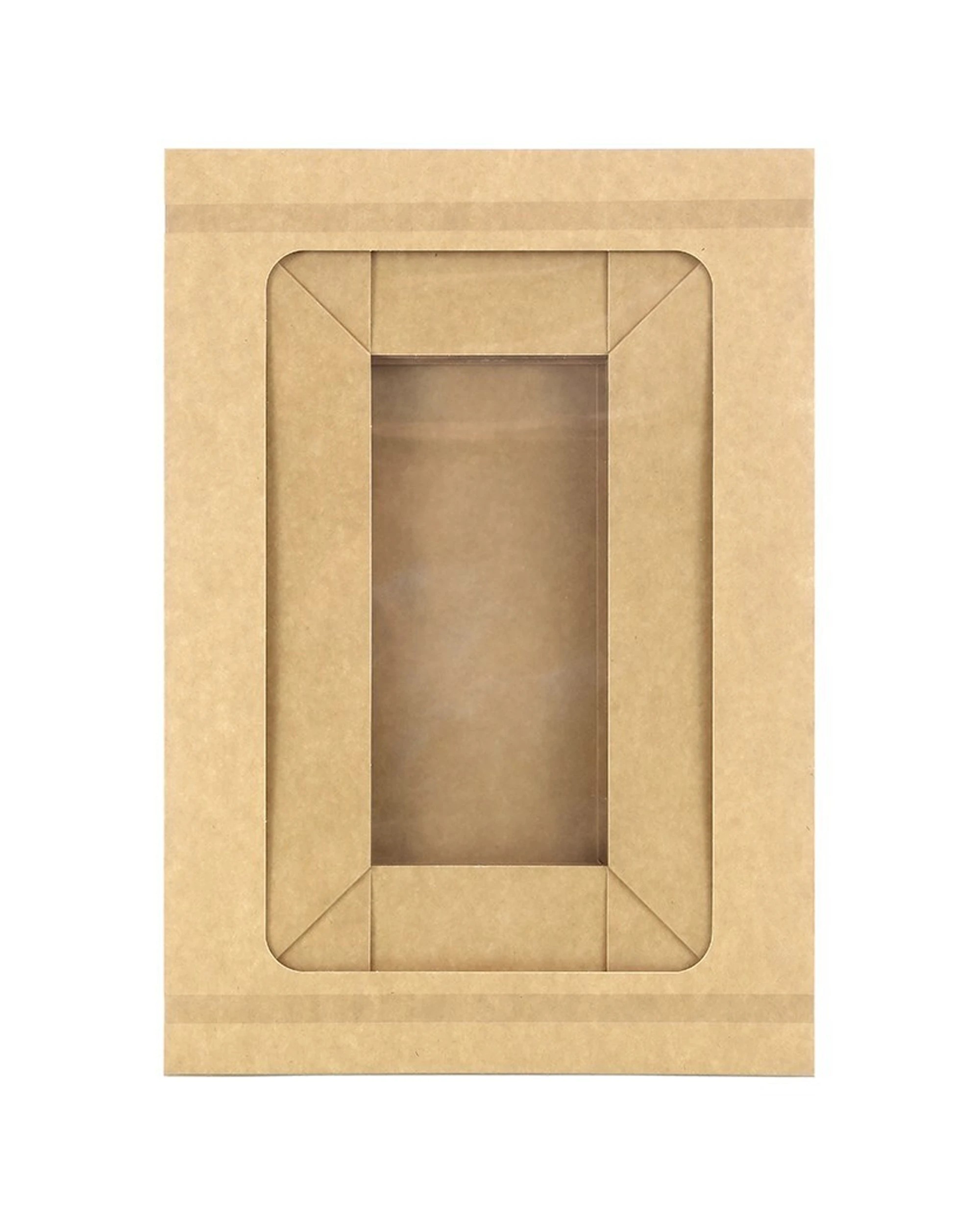 2 3pc Lemon And Lime 36cm Eco Kraft Disposable Catering 7l Lidded Grazing Box
 - Brown, 2 of 6