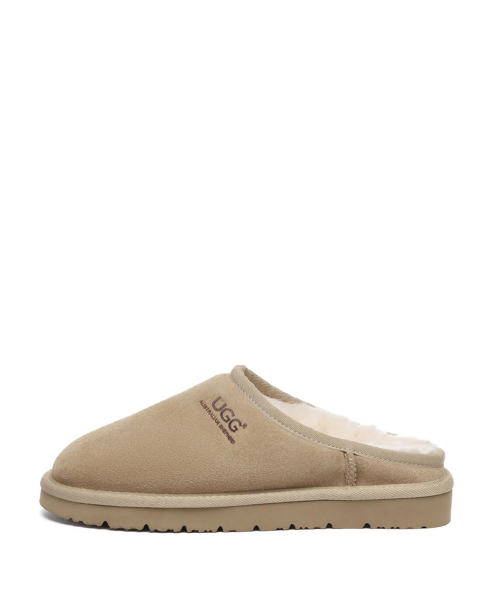 4 Australian Shepherd UGG Unisex Nano Classic Slippers SAND, 4 of 5