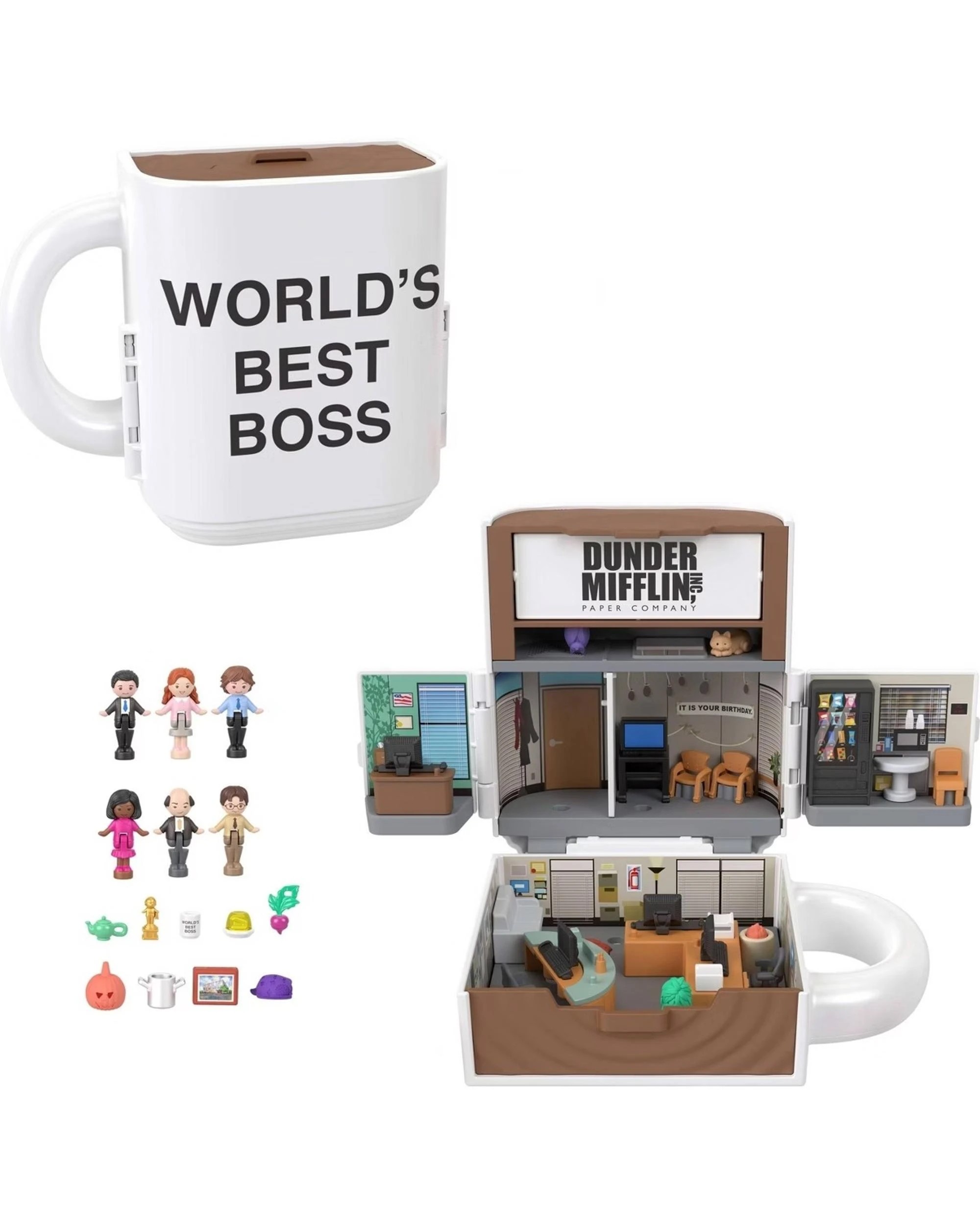 1 Polly Pocket The Office Collector Compact, 1 of 6