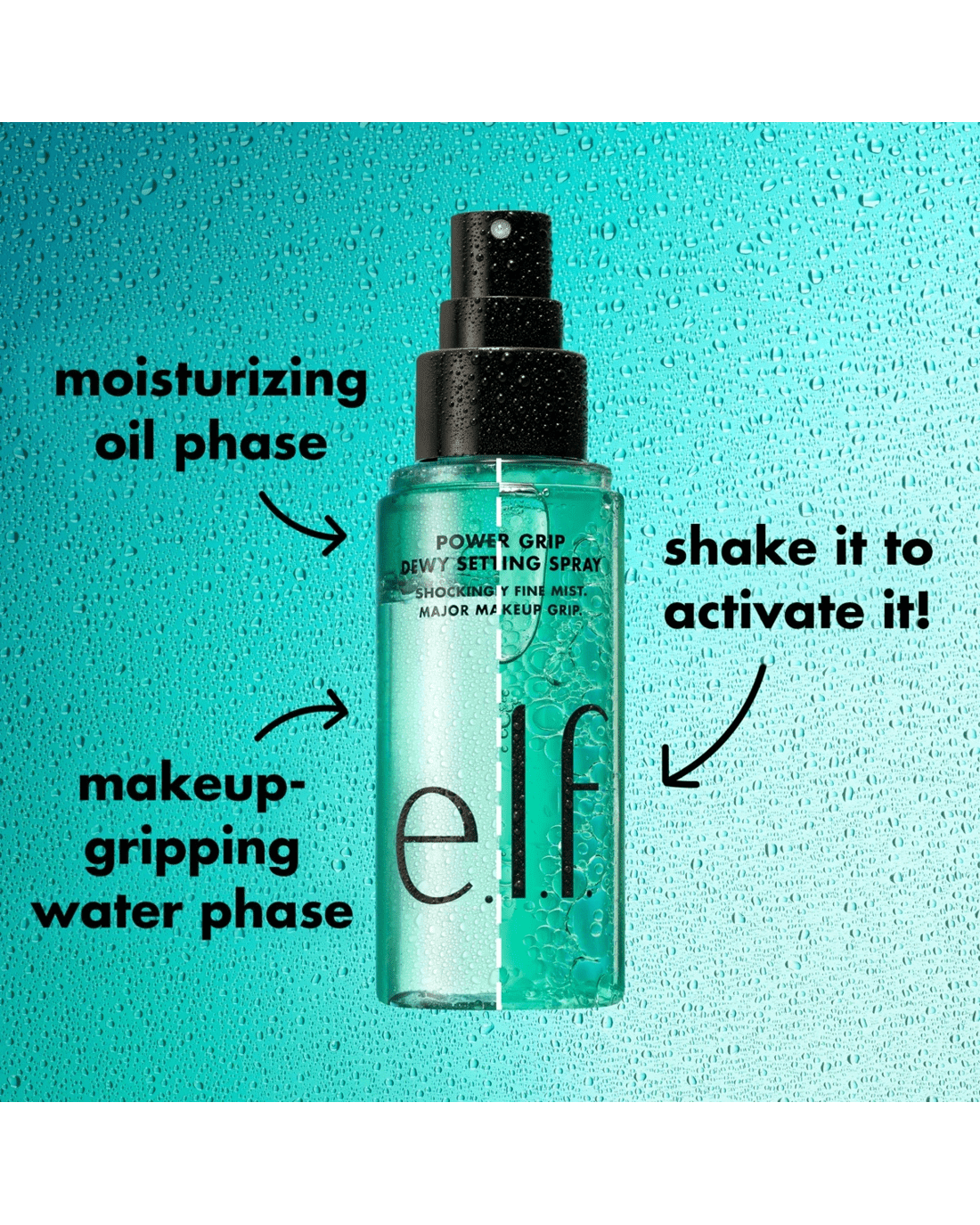 5 e.l.f. Power Grip Dewy Setting Spray 80ml, 5 of 9