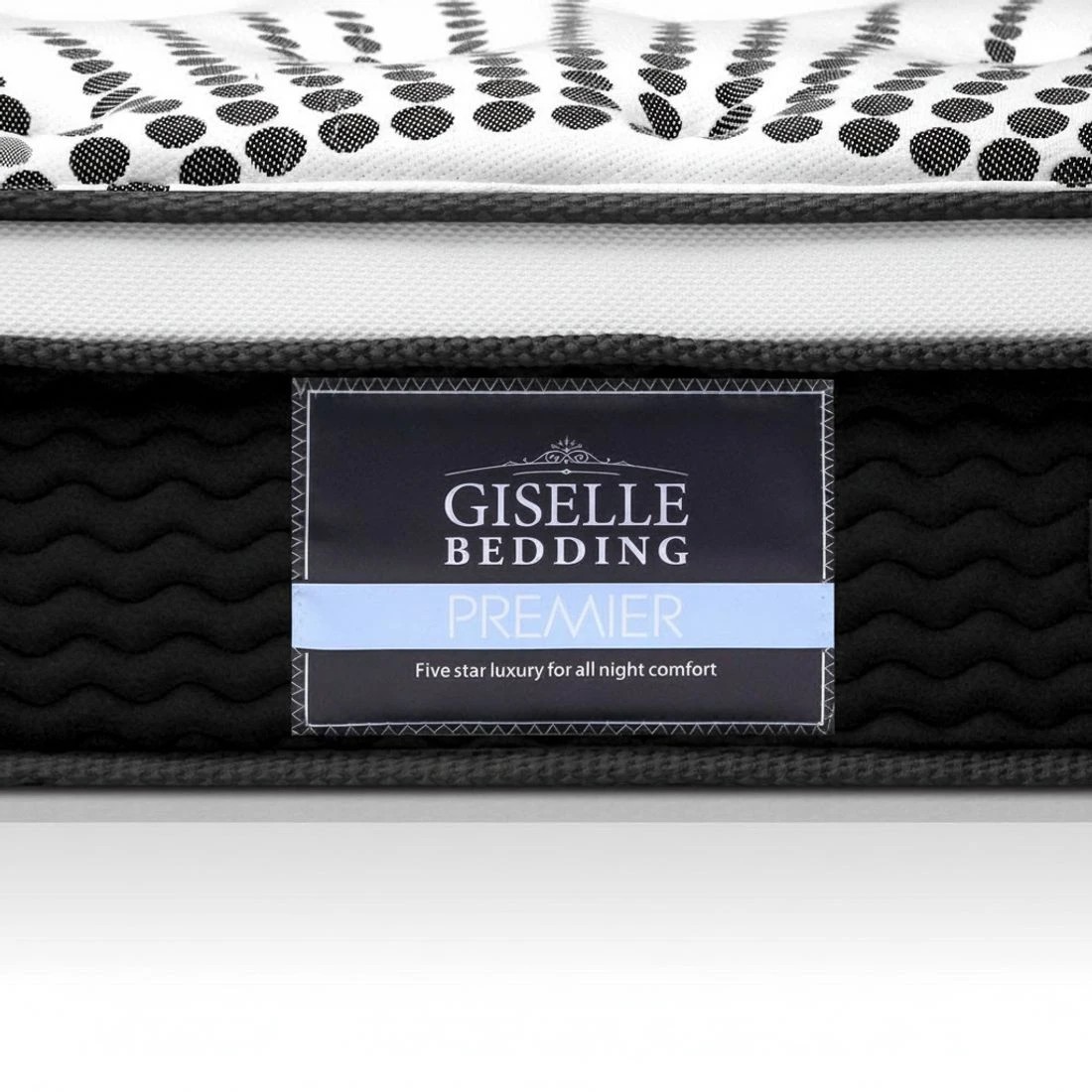 8 Giselle Bedding 32cm Mattress Euro Top - King Bed - Multi, 8 of 10
