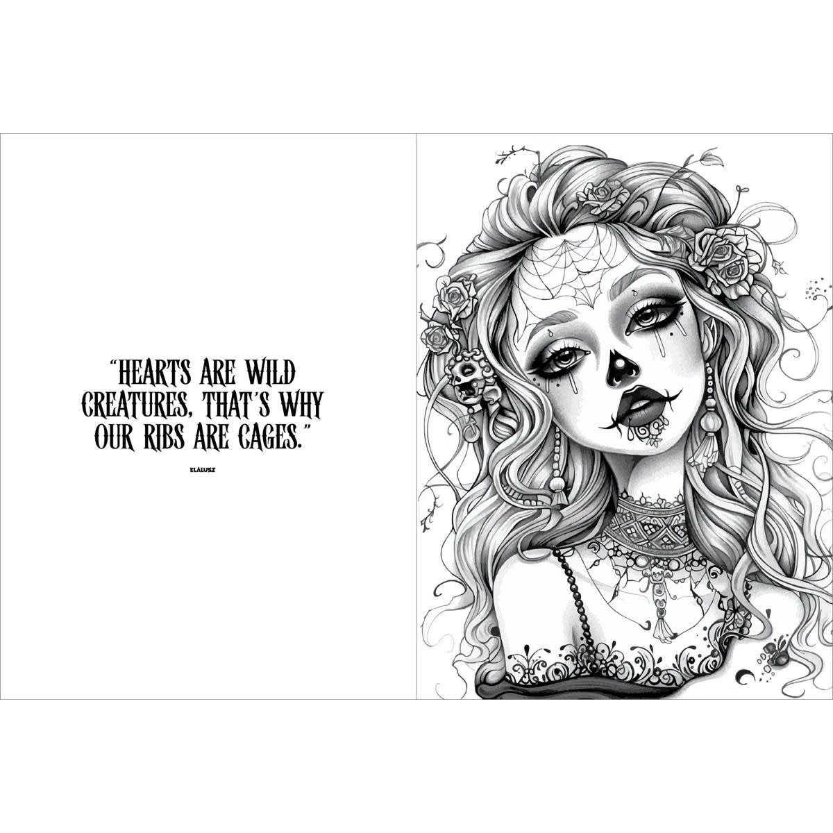 3 Creepy Colouring Monster Dolls - Book, 3 of 5