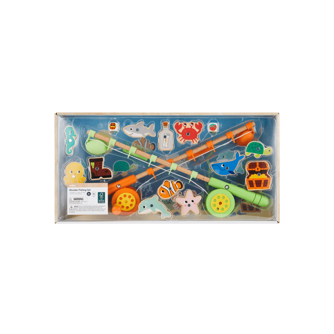 5 Wooden Fishing Set, 5 of 6