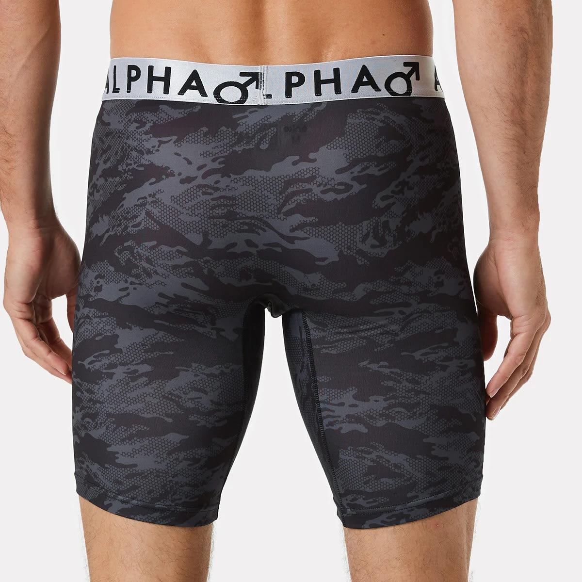 3 Long Sports Trunks Blkcammo, 3 of 5