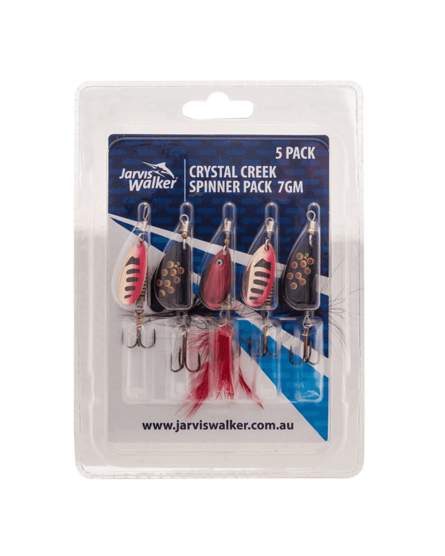 Jarvis Walker Crystal Creek Spinners - 7gm, Set 