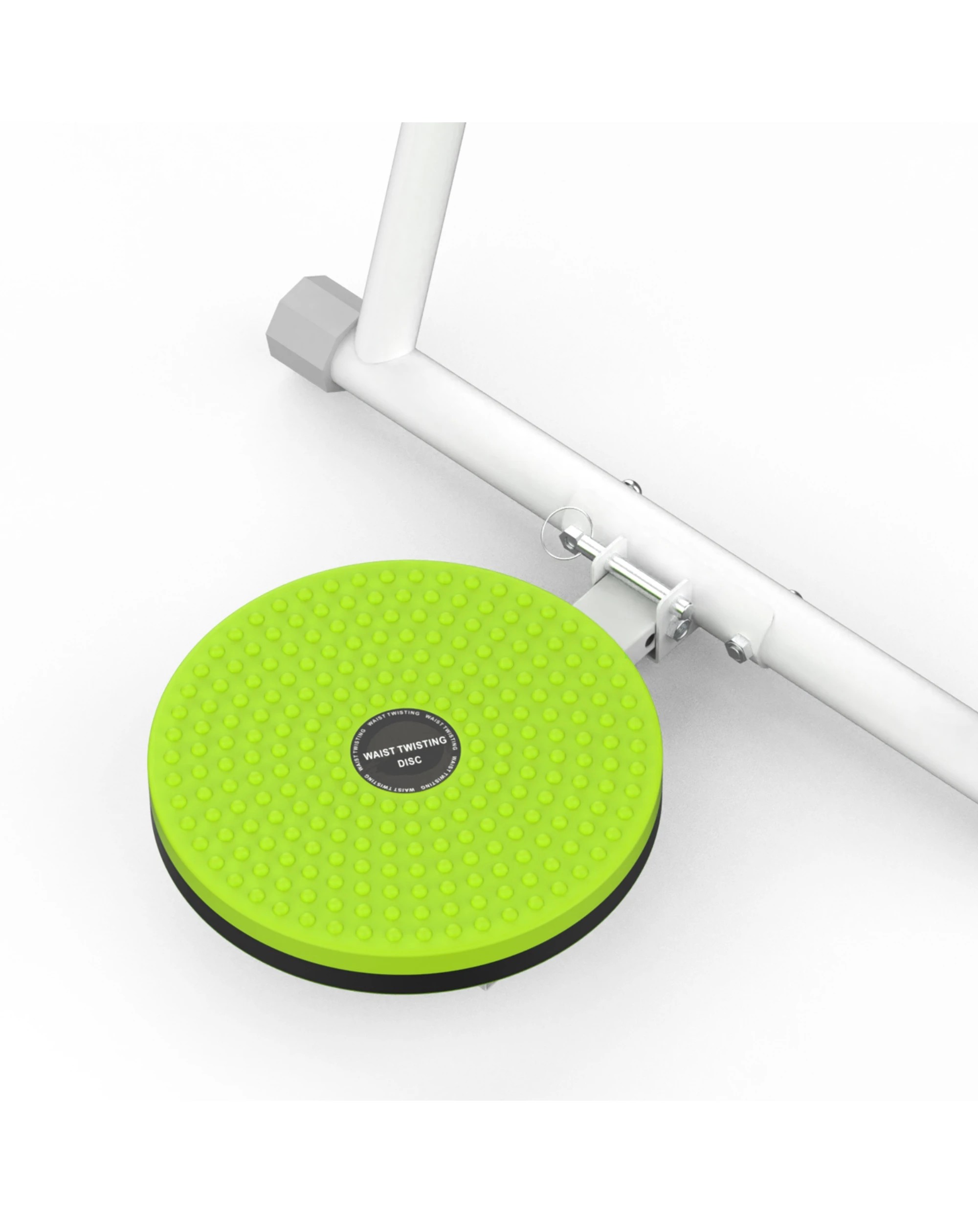 4 Advwin Adjustable Stair Stepper w/Twisting Waist Disc White, 4 of 7