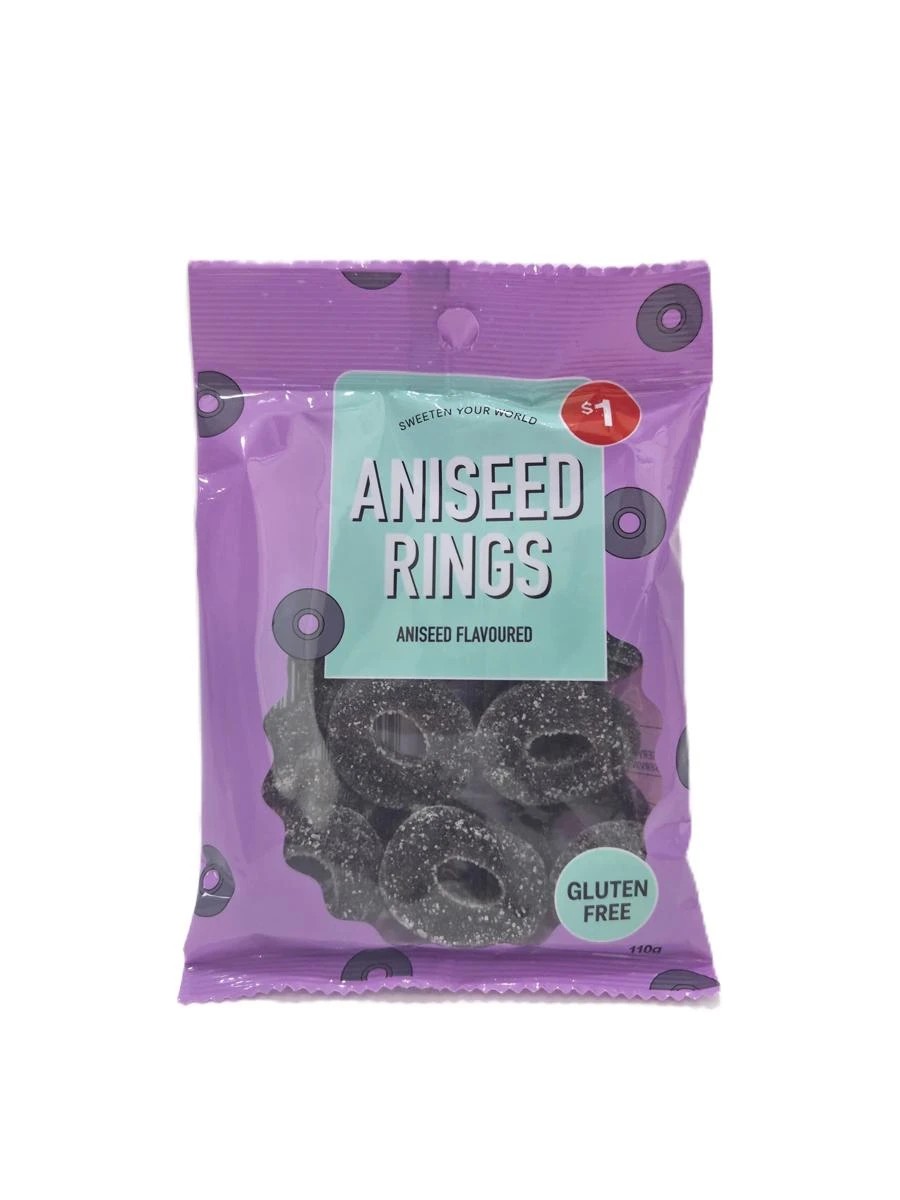 1 Aniseed Rings 110g, 1 of 2