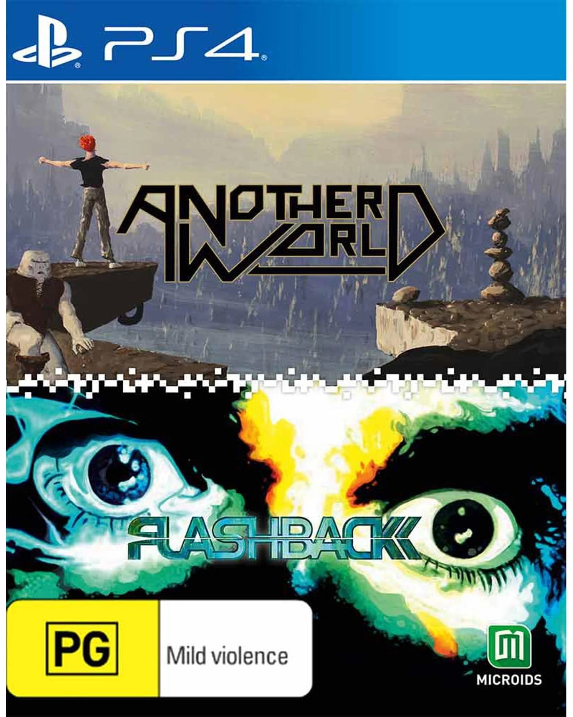 1 Another World x Flashback - PS4, 1 of 9