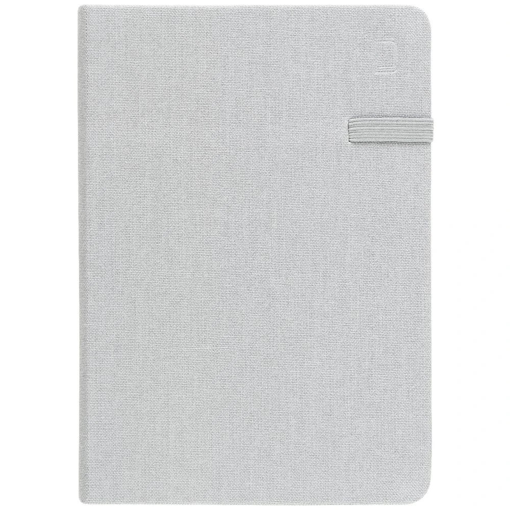 2 Modena A6 Linen Plain Notebook Grey, 2 of 5