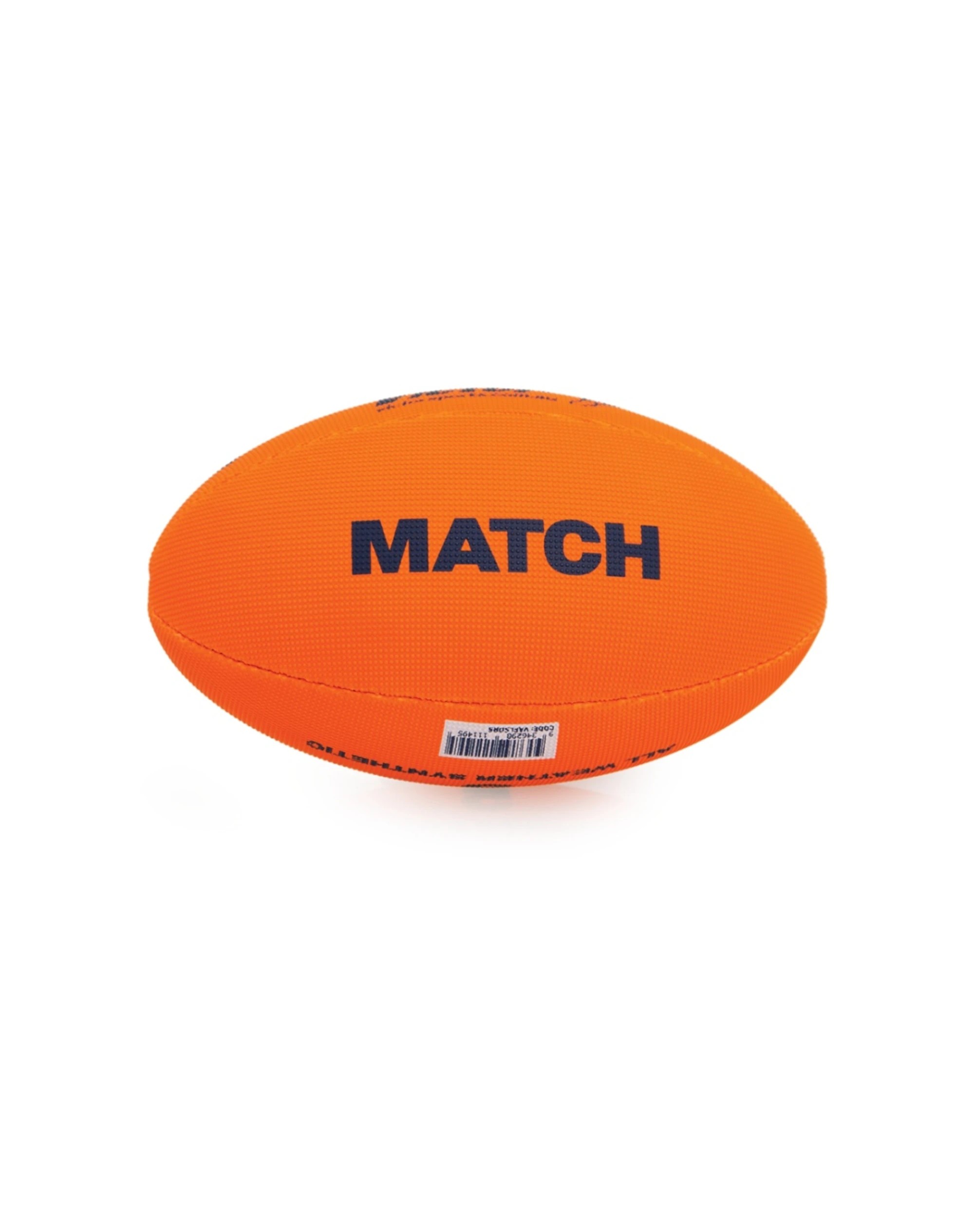 3 Victor Sports Synthetic Football Durable AFL Ball Size 4 Hand-Stitched - Orange, 3 of 4