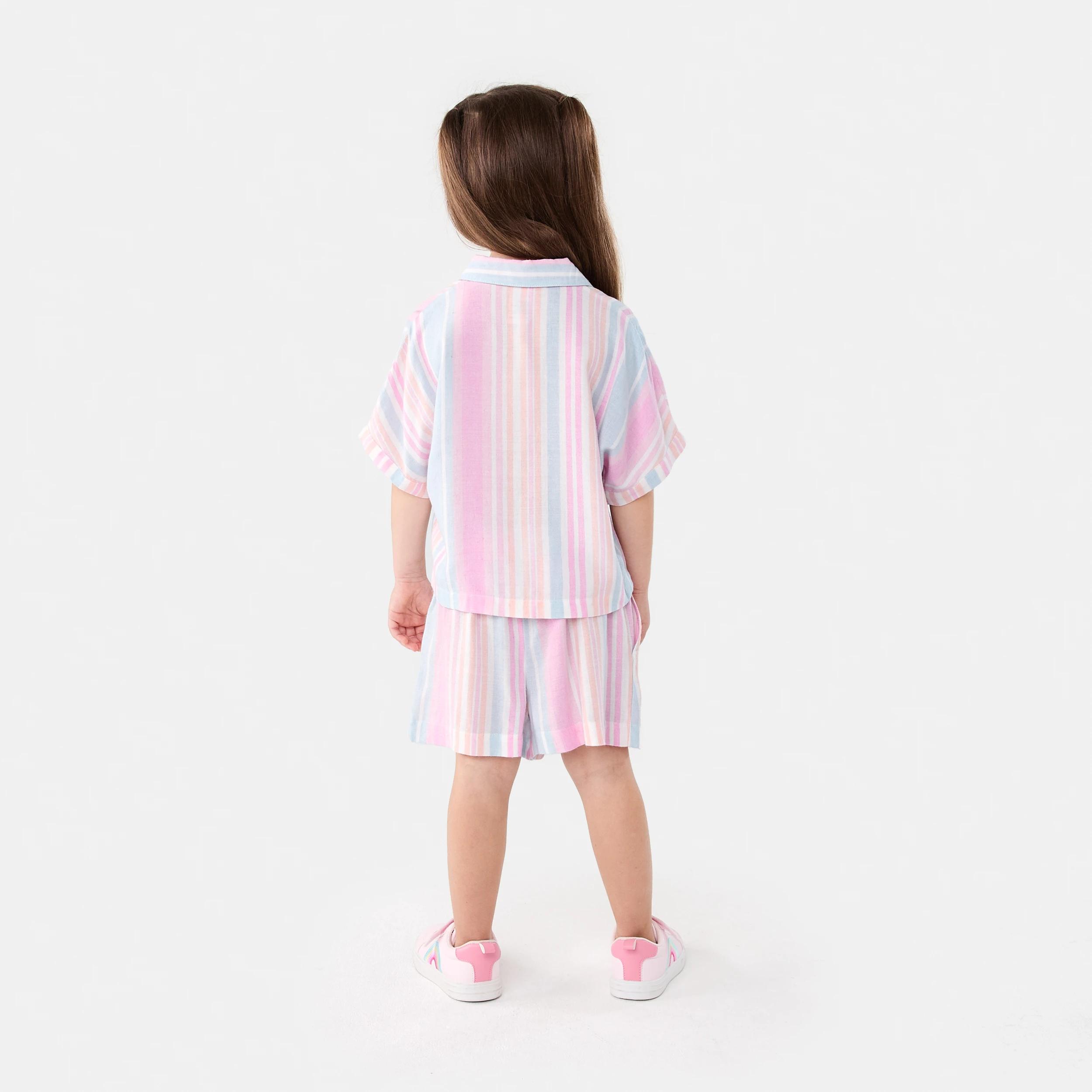 8 Oversize Woven Shirt Mul Stripe, 8 of 8