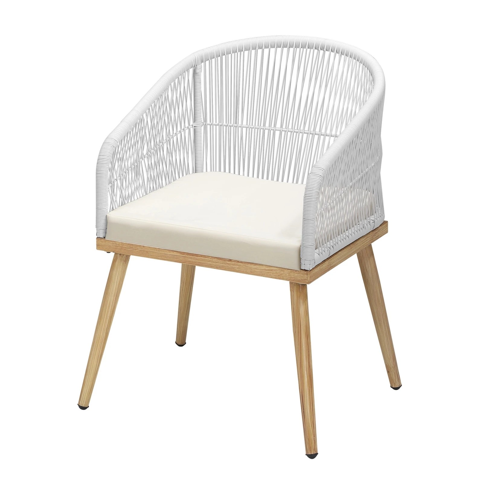 6 Livsip 3pcs Outdoor Dining Setting Table W/storage Shelf Patio Furniture Set
 - Multi, 6 of 7