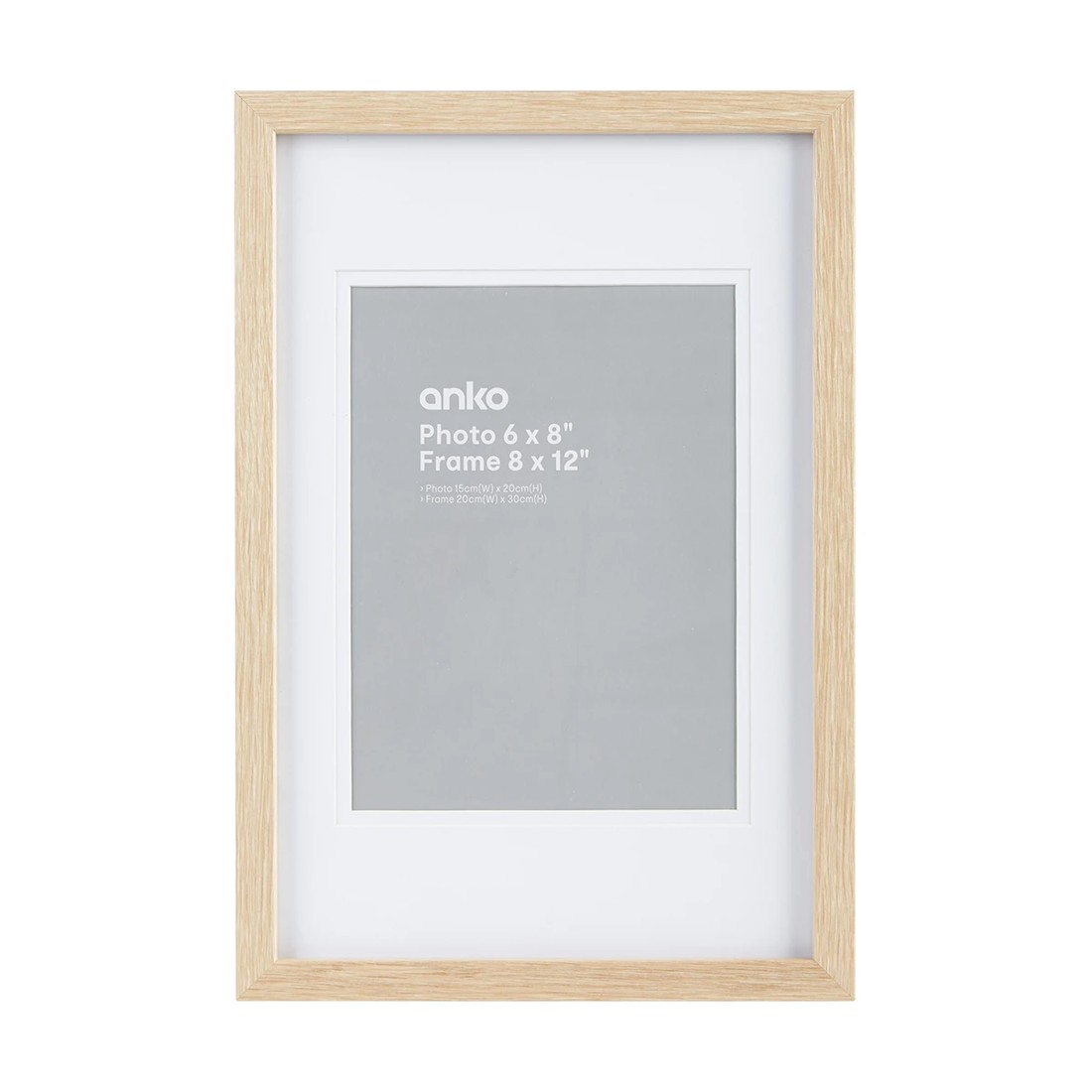 1 Photo Frame - Oak Look, 1 of 2