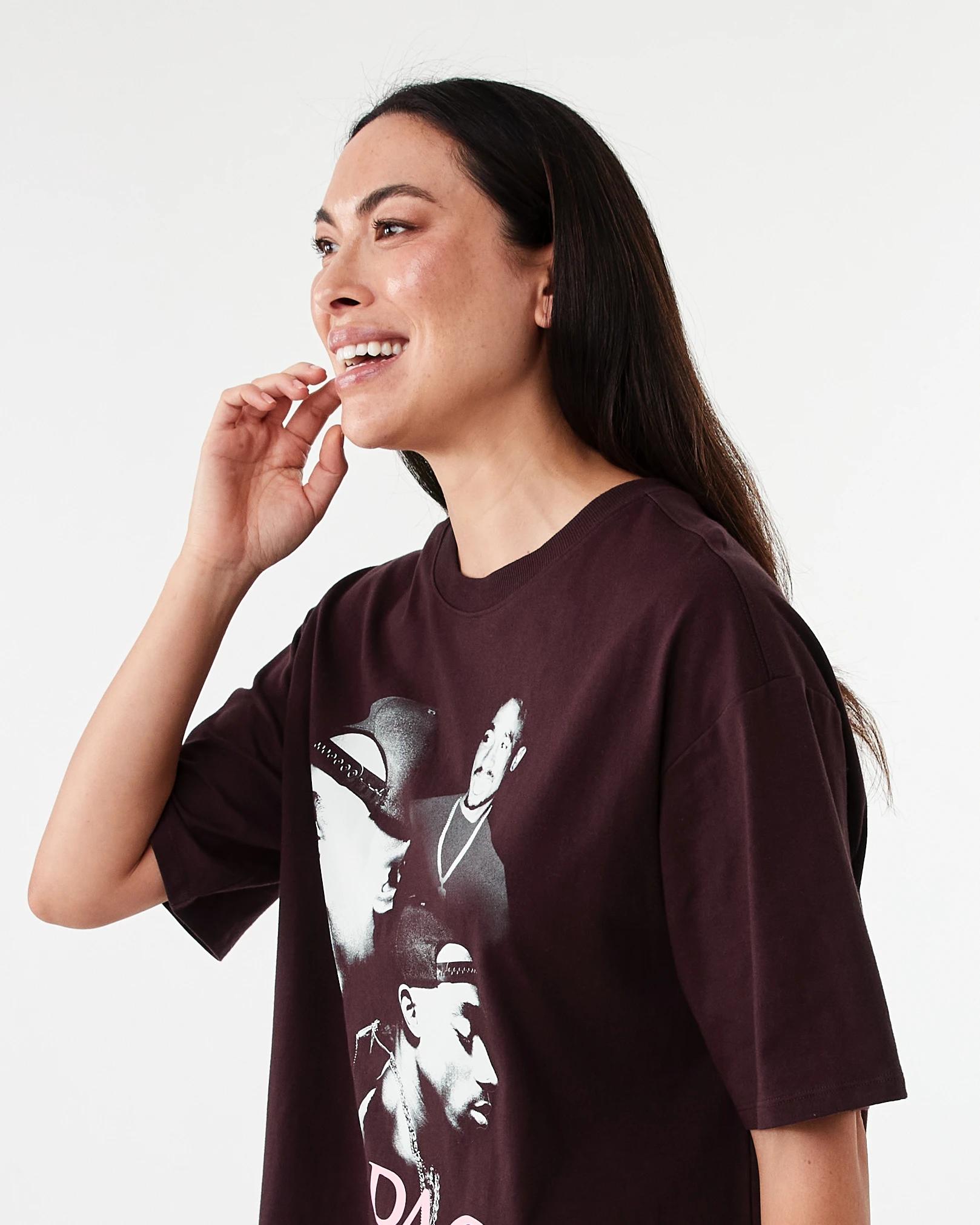 4 Tupac License Short Sleeve Oversized T-shirt Tupacbr, 4 of 6