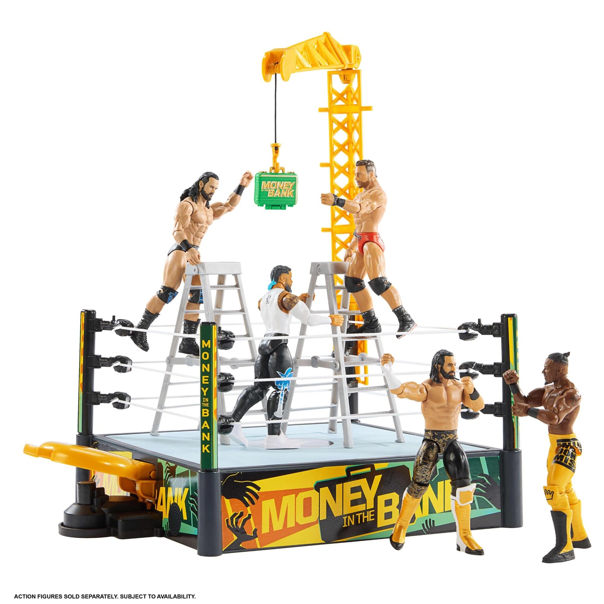 4 WWE Money In the Bank Cash-in Ring Playset, 4 of 7