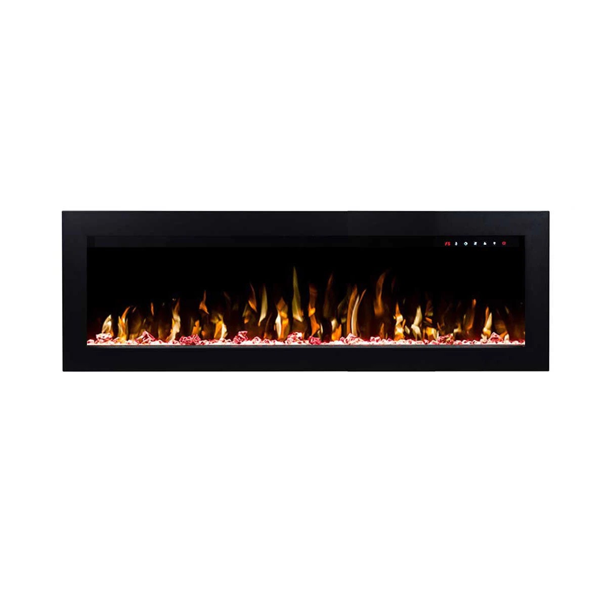 5 Moda Living Sonata 50 inch Electric Fireplace - Black, 5 of 6