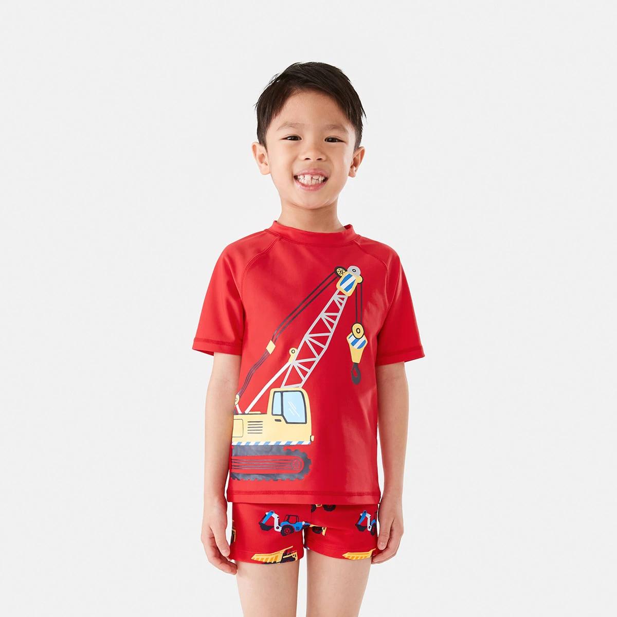 1 3 Piece Swim Set Flame Dig, 1 of 9