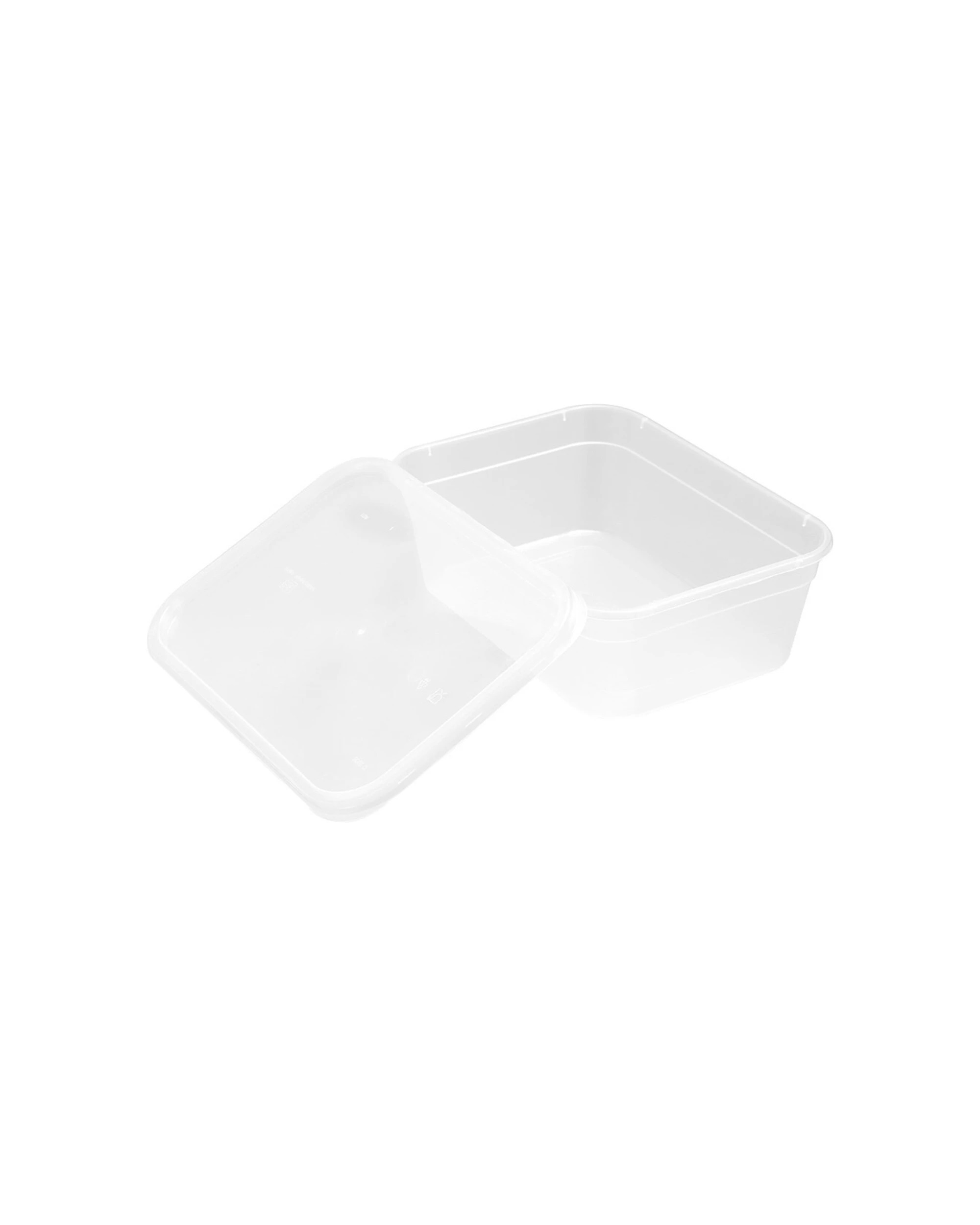 6 Lemon & Lime 2x 8PK Reusable 2L Rectangle Food Container With Lid Set - Clear, 6 of 7