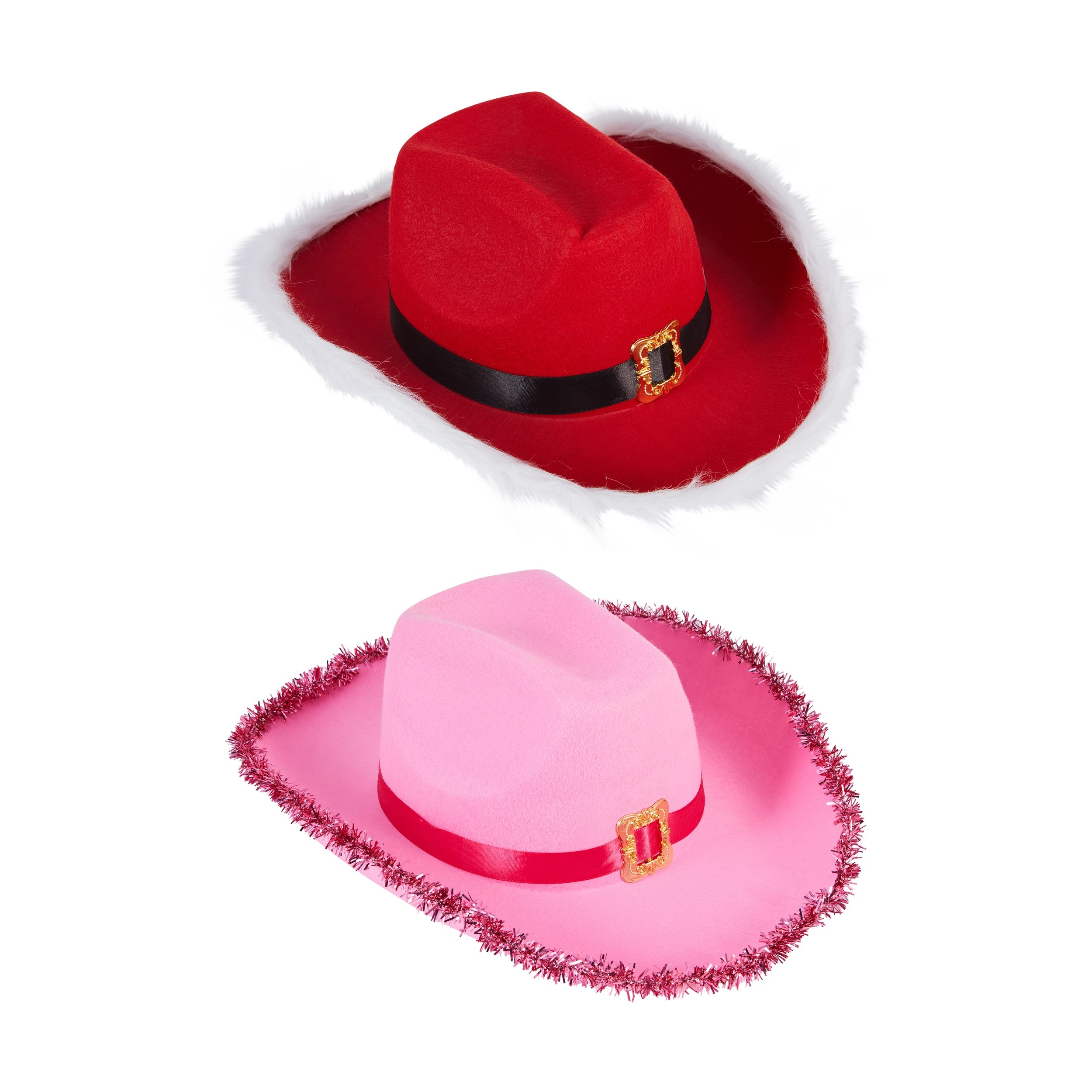 2 Christmas Cowboy Hat - Assorted, 2 of 7