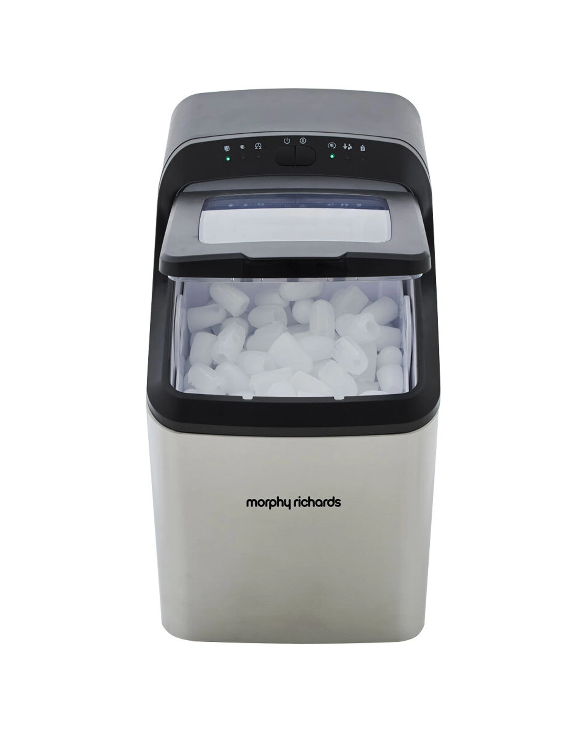 8 Morphy Richards 1.8kg Ice Maker Machine 2.8l Countertop Bar Stainless Steel
 - Silver, 8 of 9