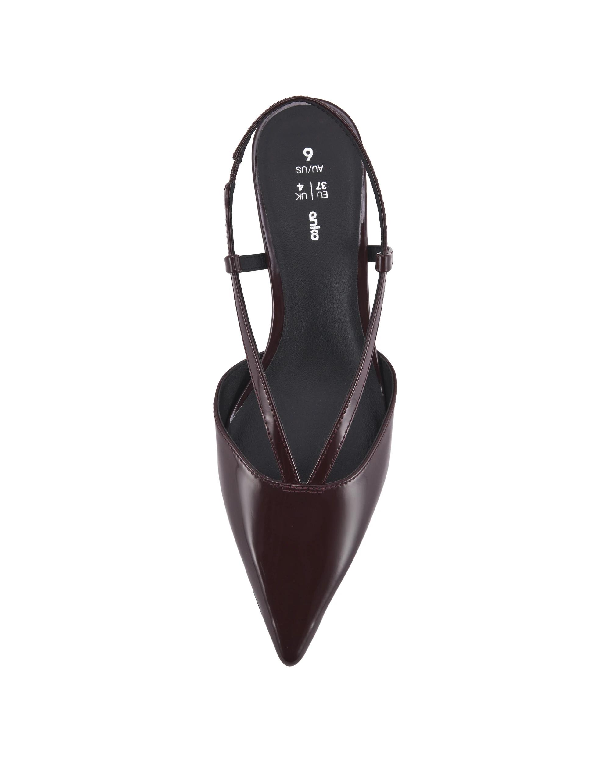 3 T-Bar Kitten Heels Wine, 3 of 5