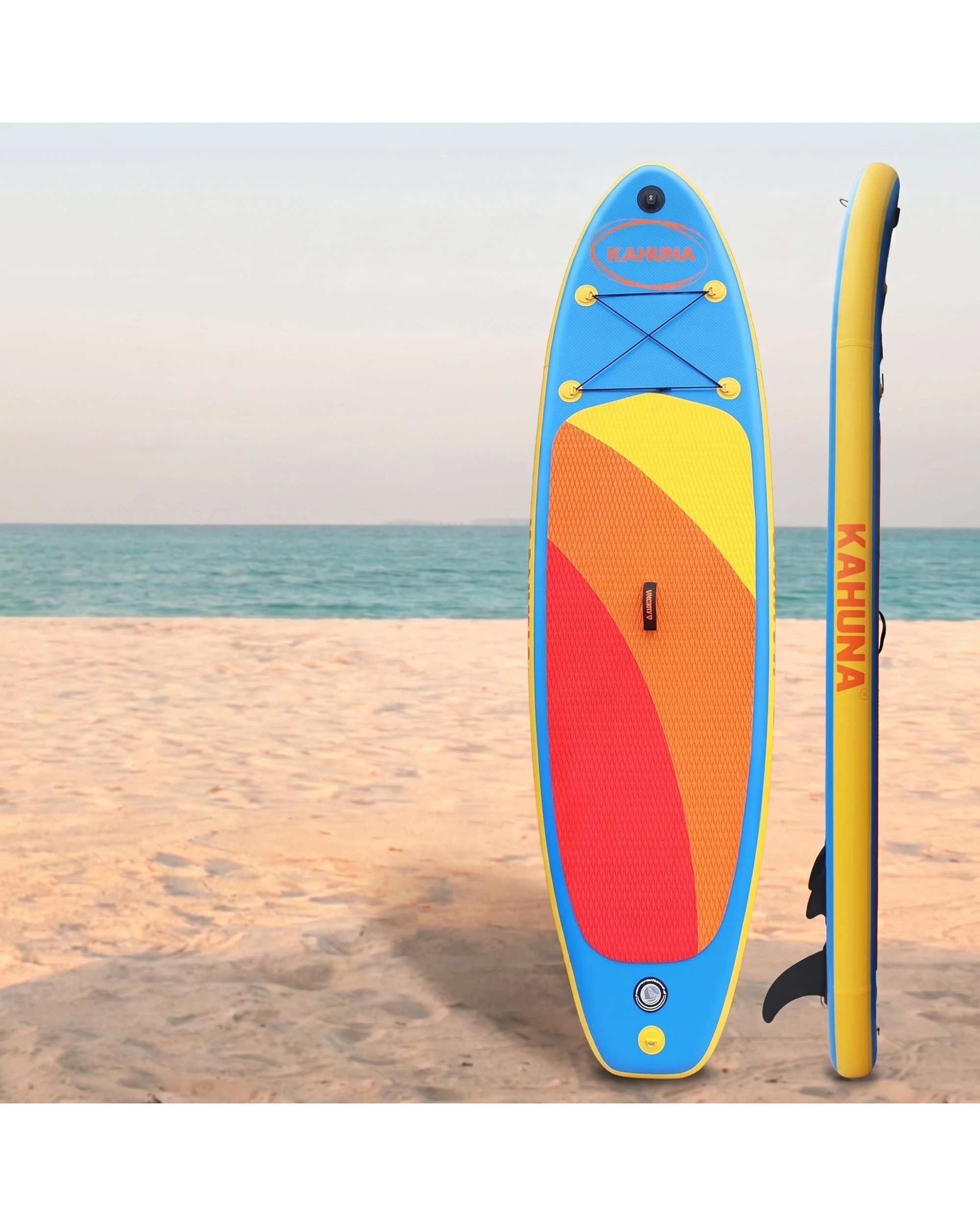 2 Kahuna Hana 10FT Inflatable Stand Up Paddle Board iSUP - Blue, 2 of 10