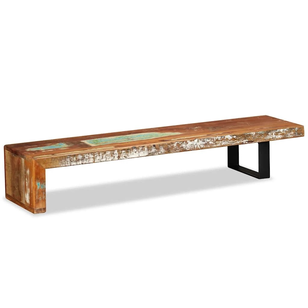 9 Vidaxl Tv Stand Solid Reclaimed Wood - Brown, 9 of 10