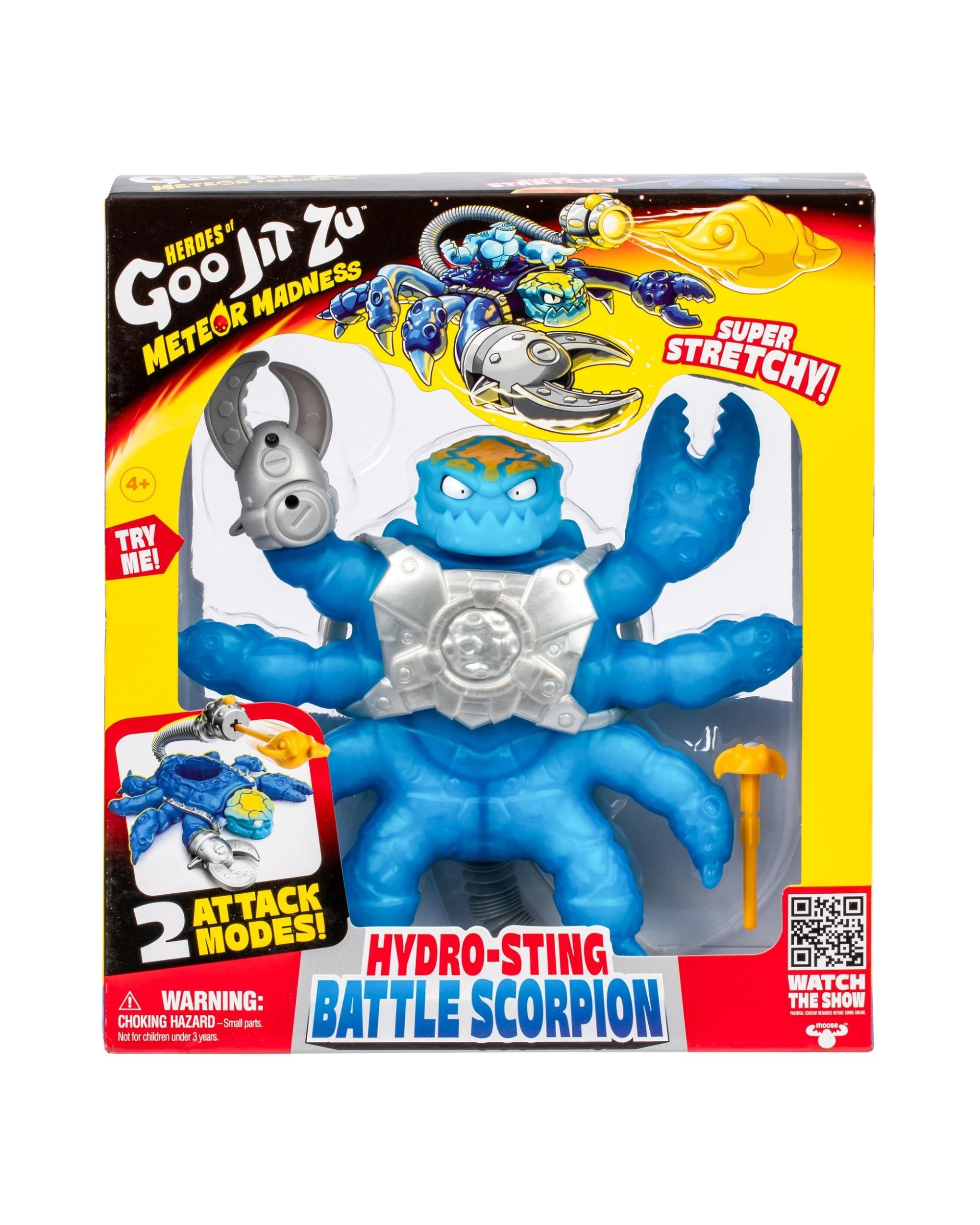 7 Moose Toys Heroes of Goo-Jit-Zu Meteor Madness Battle Scorpion Hydro-Sting Toy, 7 of 9