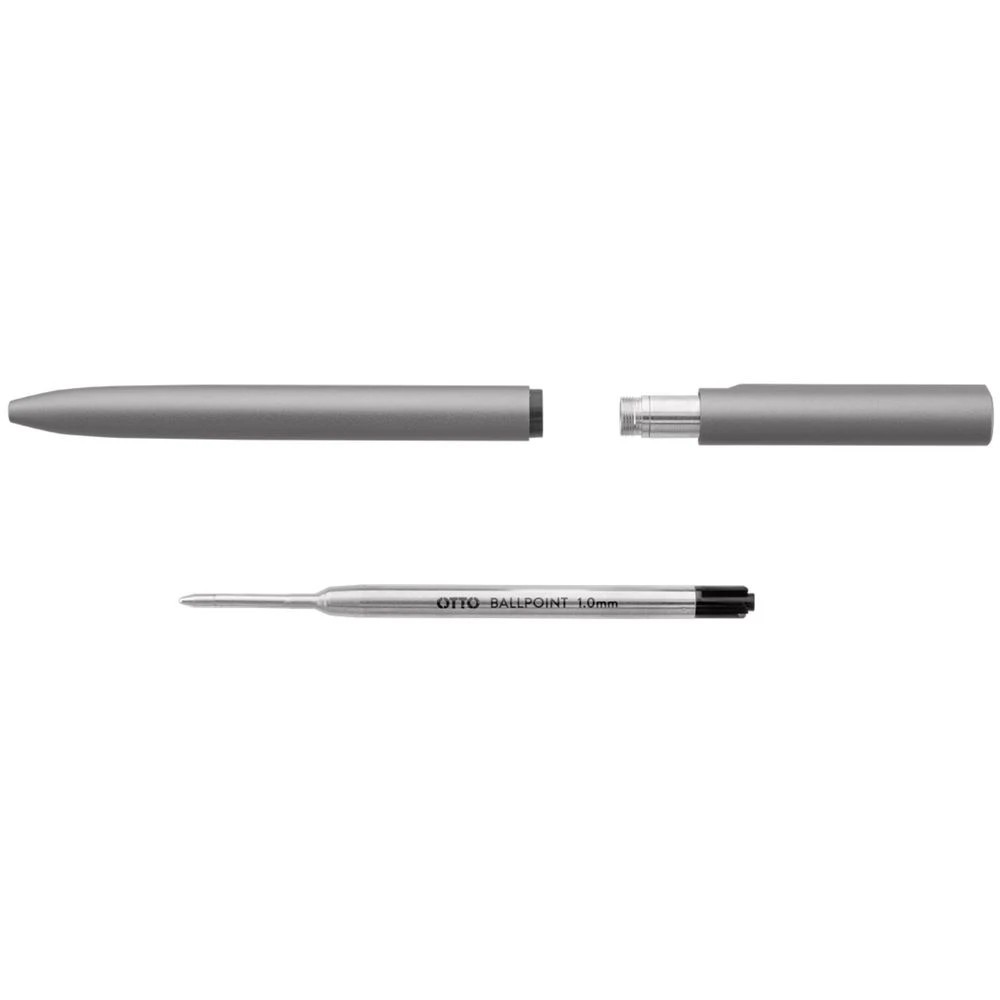 6 Otto Premium Madrid Ballpoint Pen 1mm Gunmetal, 6 of 7